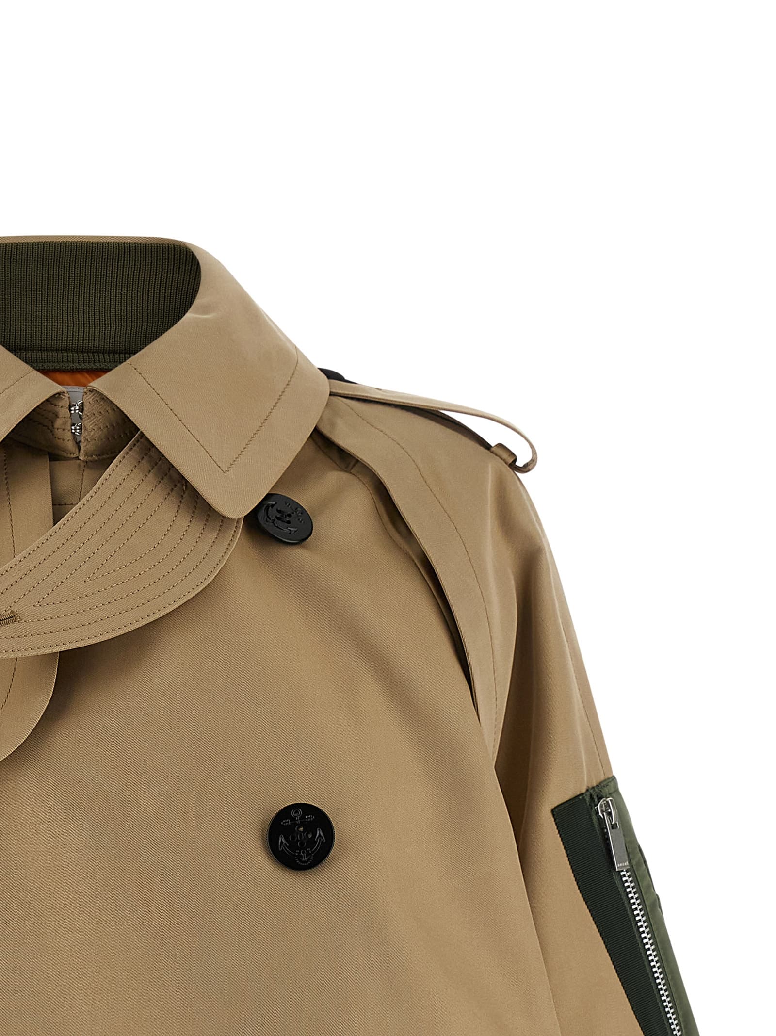 Double layer trench coat - мініатюра 3