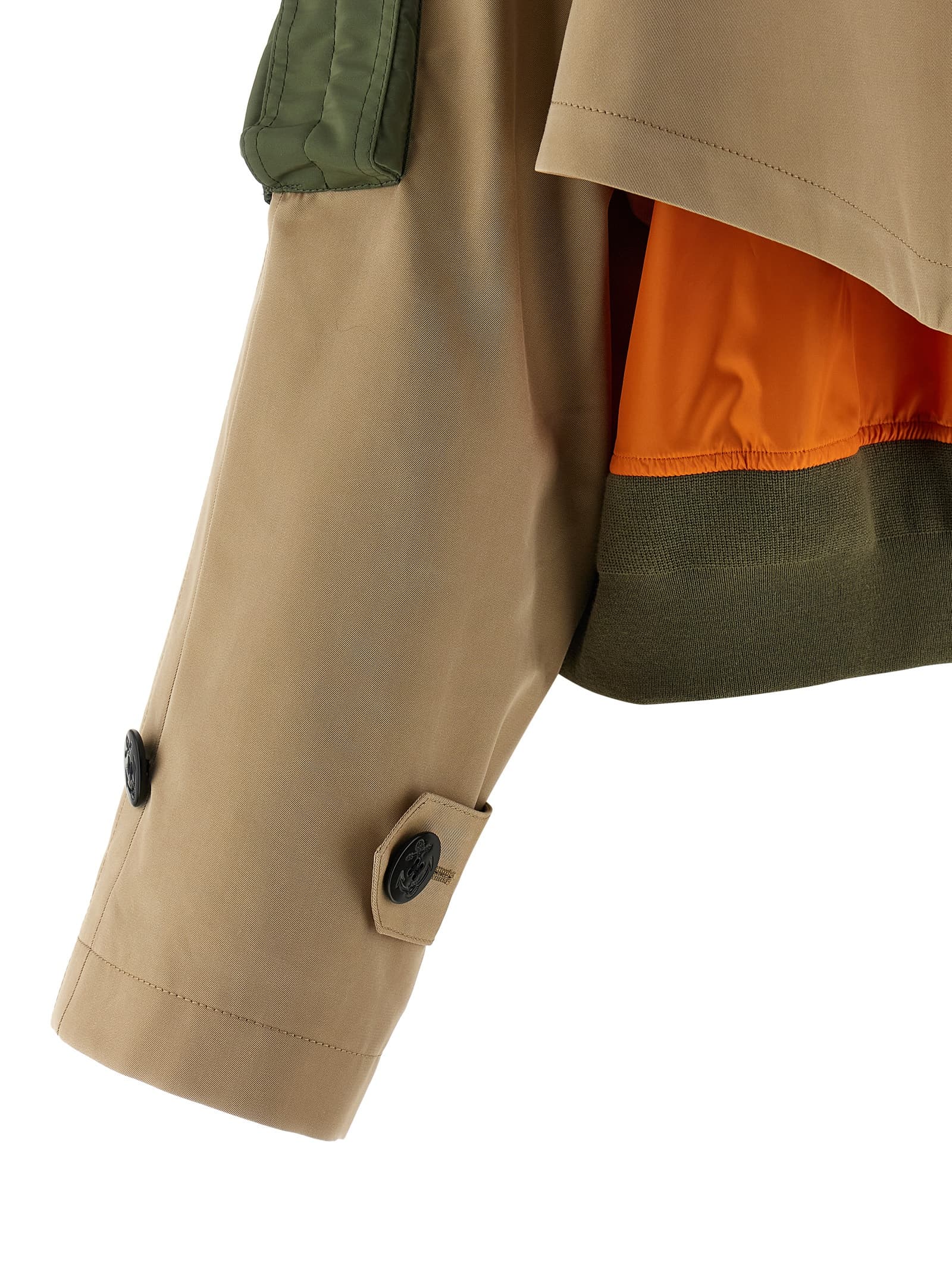 Double layer trench coat - мініатюра 4