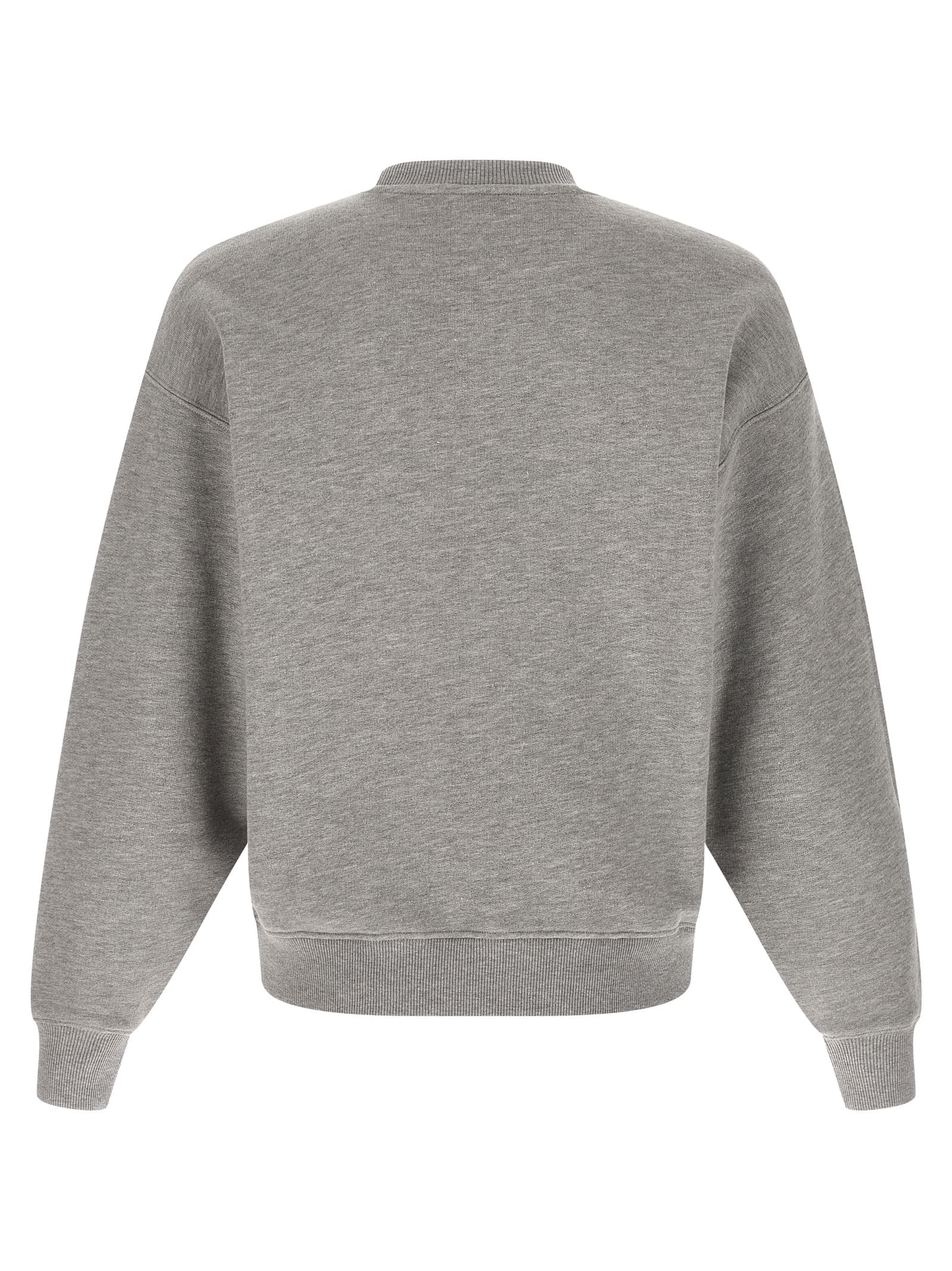 Logo print embroidery sweatshirt - мініатюра 2