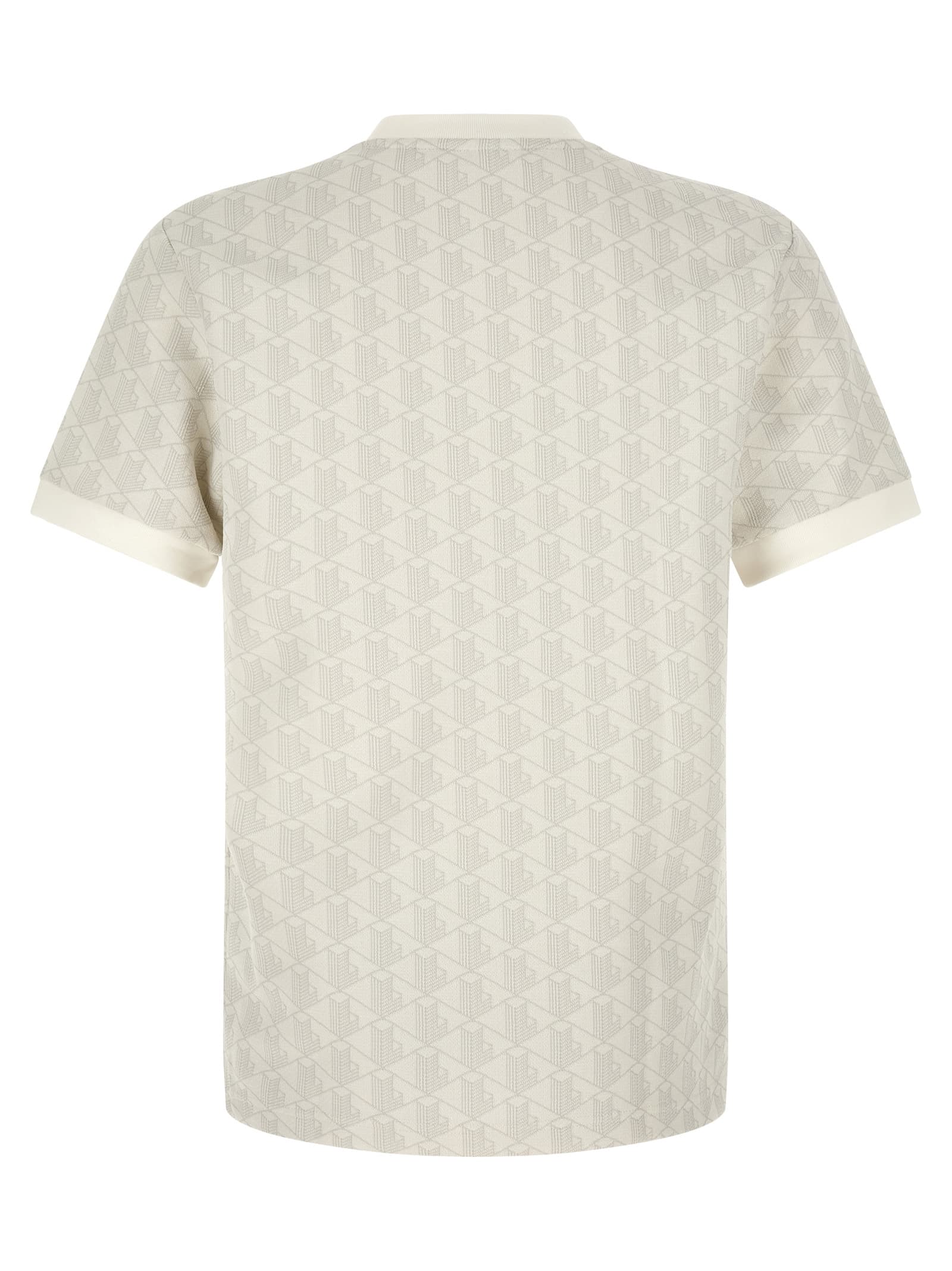 'Monogramma' jacquard t-shirt - мініатюра 2