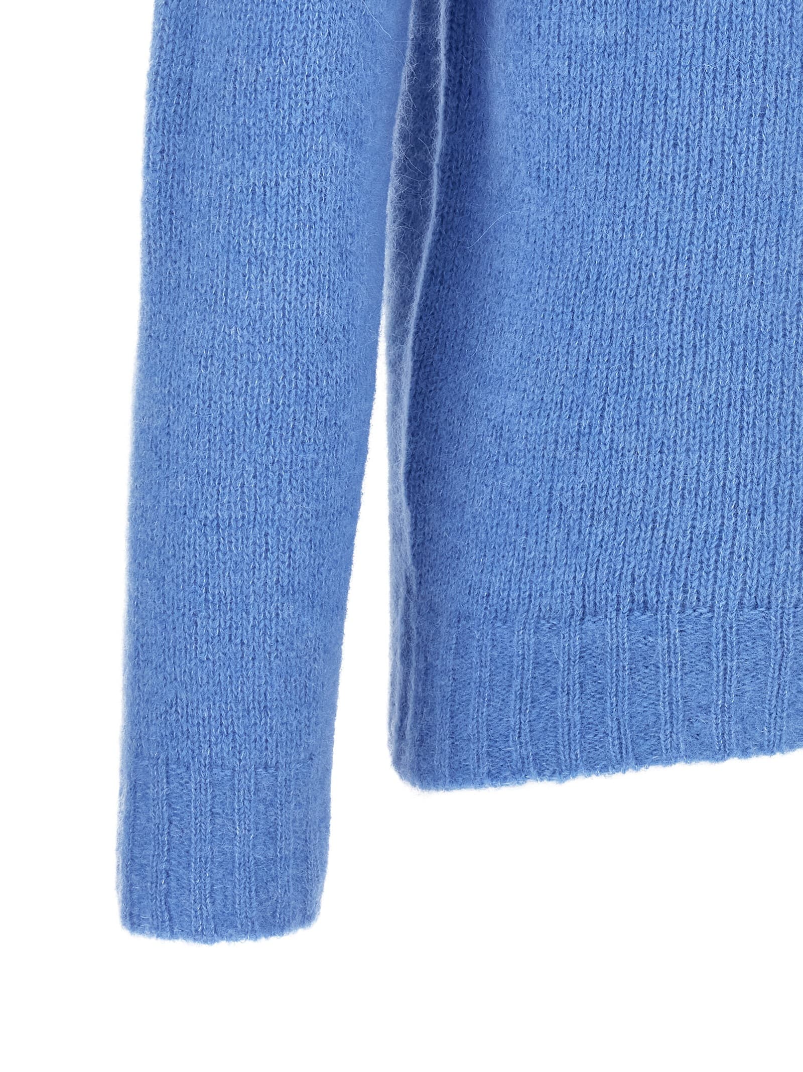 Brushed alpaca sweater - мініатюра 4