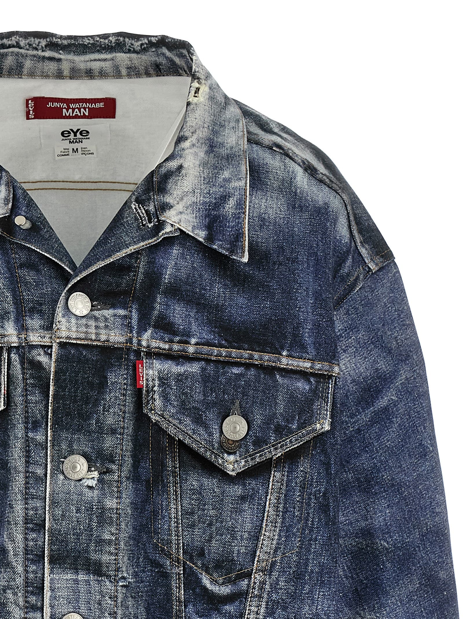 Junya Watanabe x Levi's® denim effect jacket - мініатюра 3