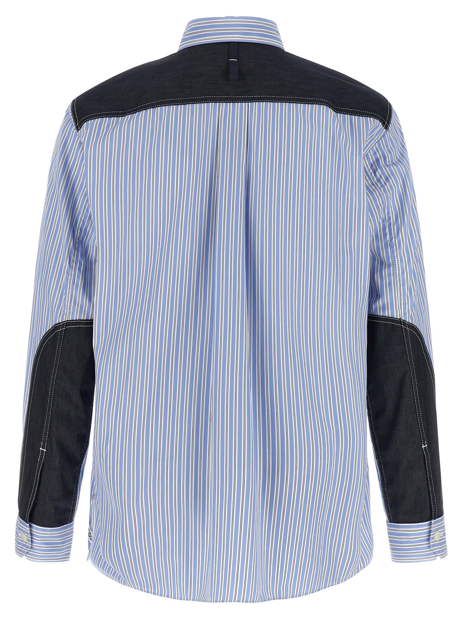 Denim insert shirt - мініатюра 2