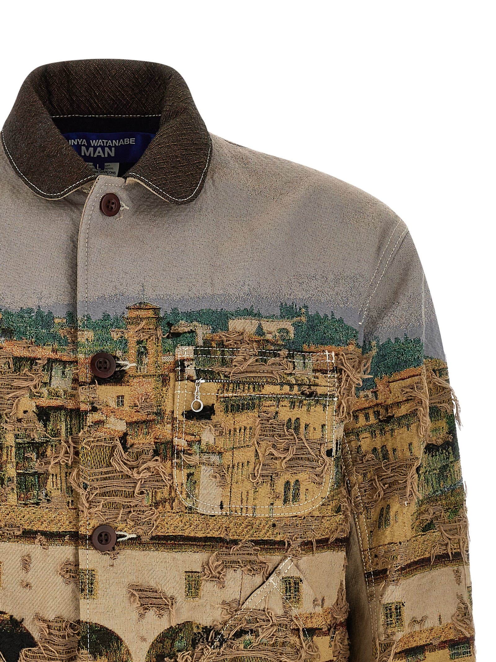 Jacquard square jacket - мініатюра 3