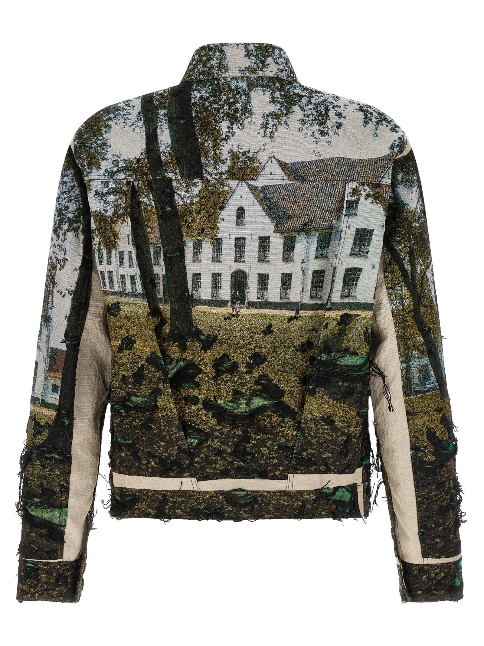 Jacquard square jacket - мініатюра 2