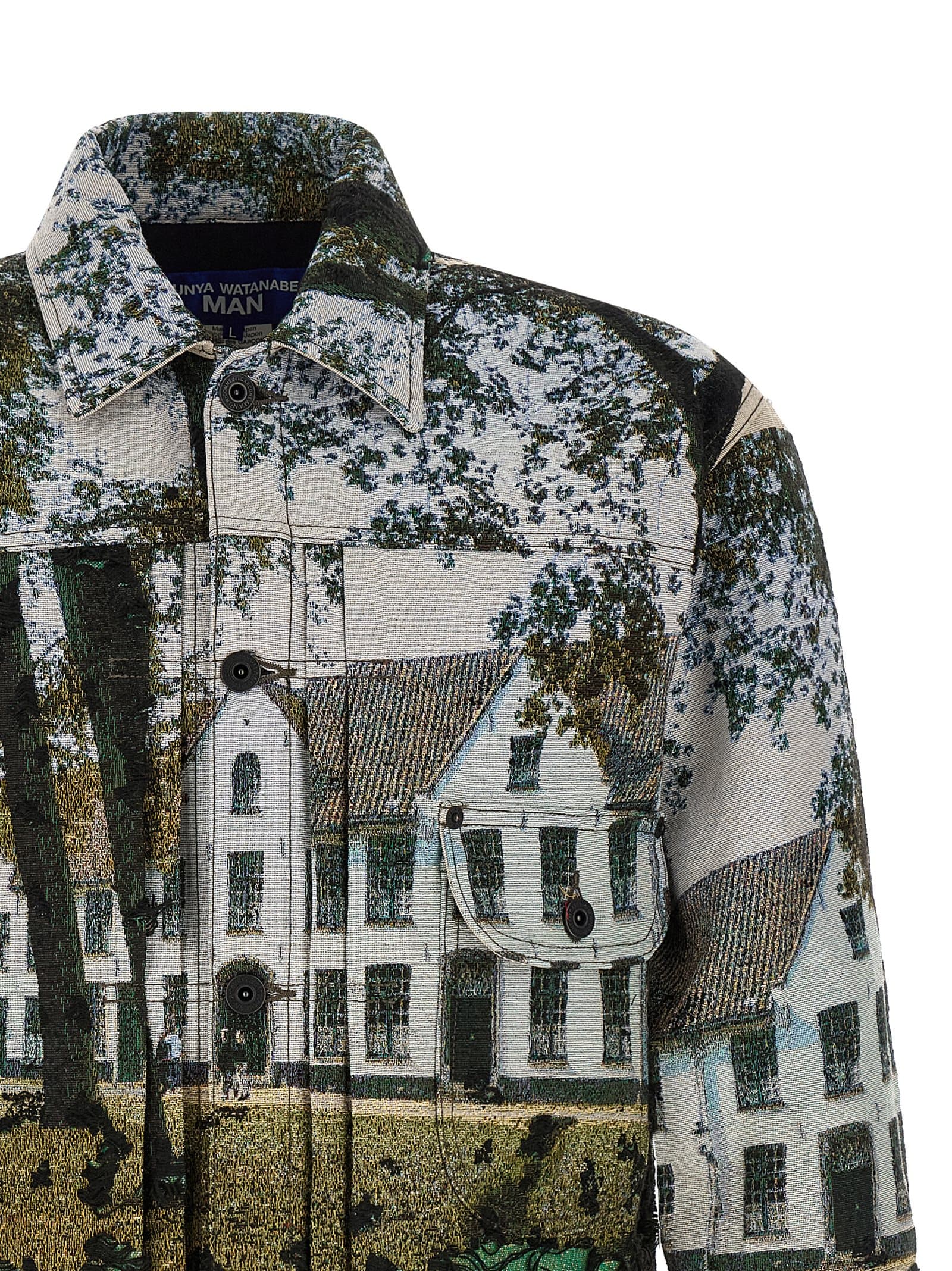 Jacquard square jacket - мініатюра 3
