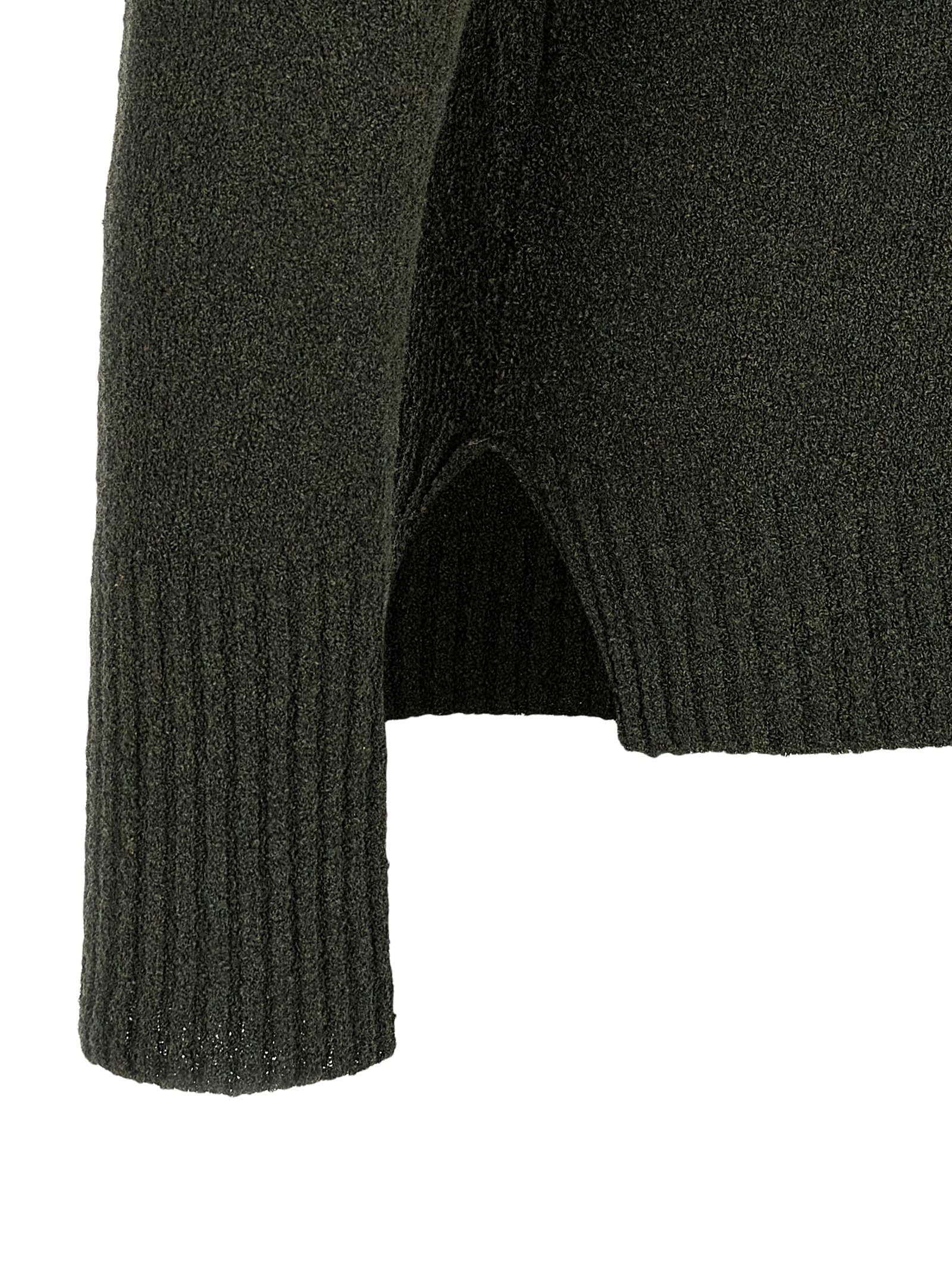 Bouclé cotton polo shirt - мініатюра 4