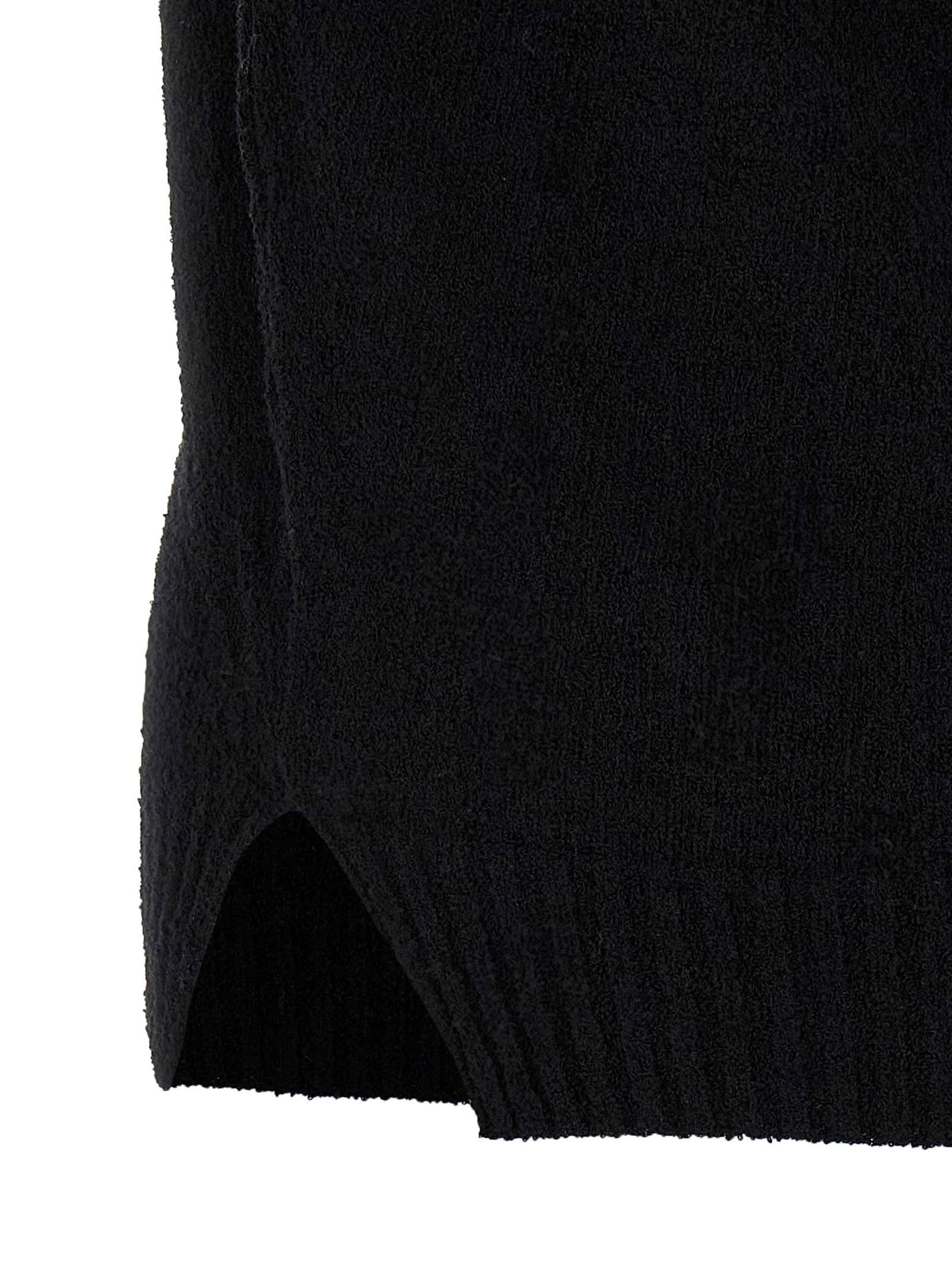 Bouclé cotton polo shirt - мініатюра 4