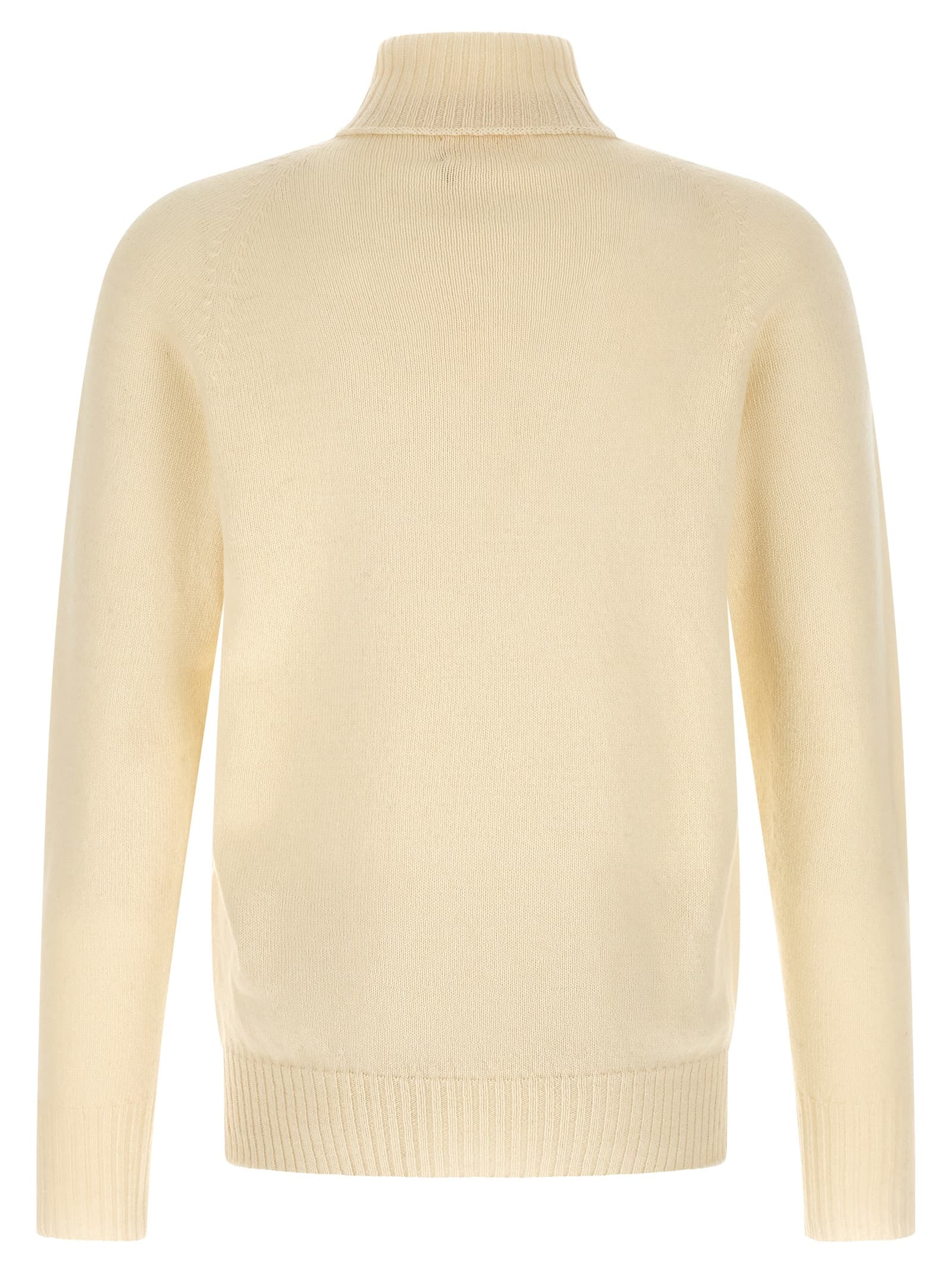 High neck sweater with slits - мініатюра 2
