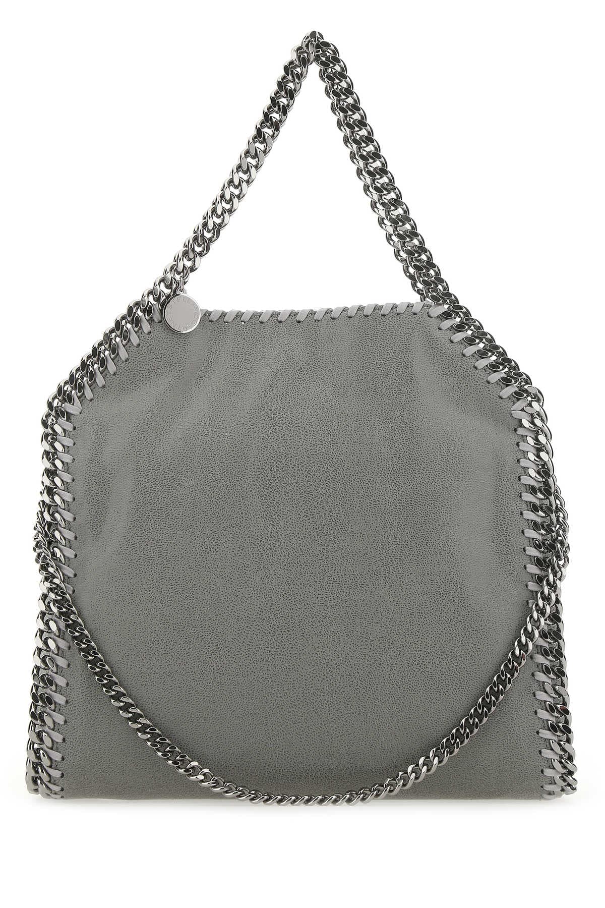 Grey shaggy deer mini Falabella handbag
