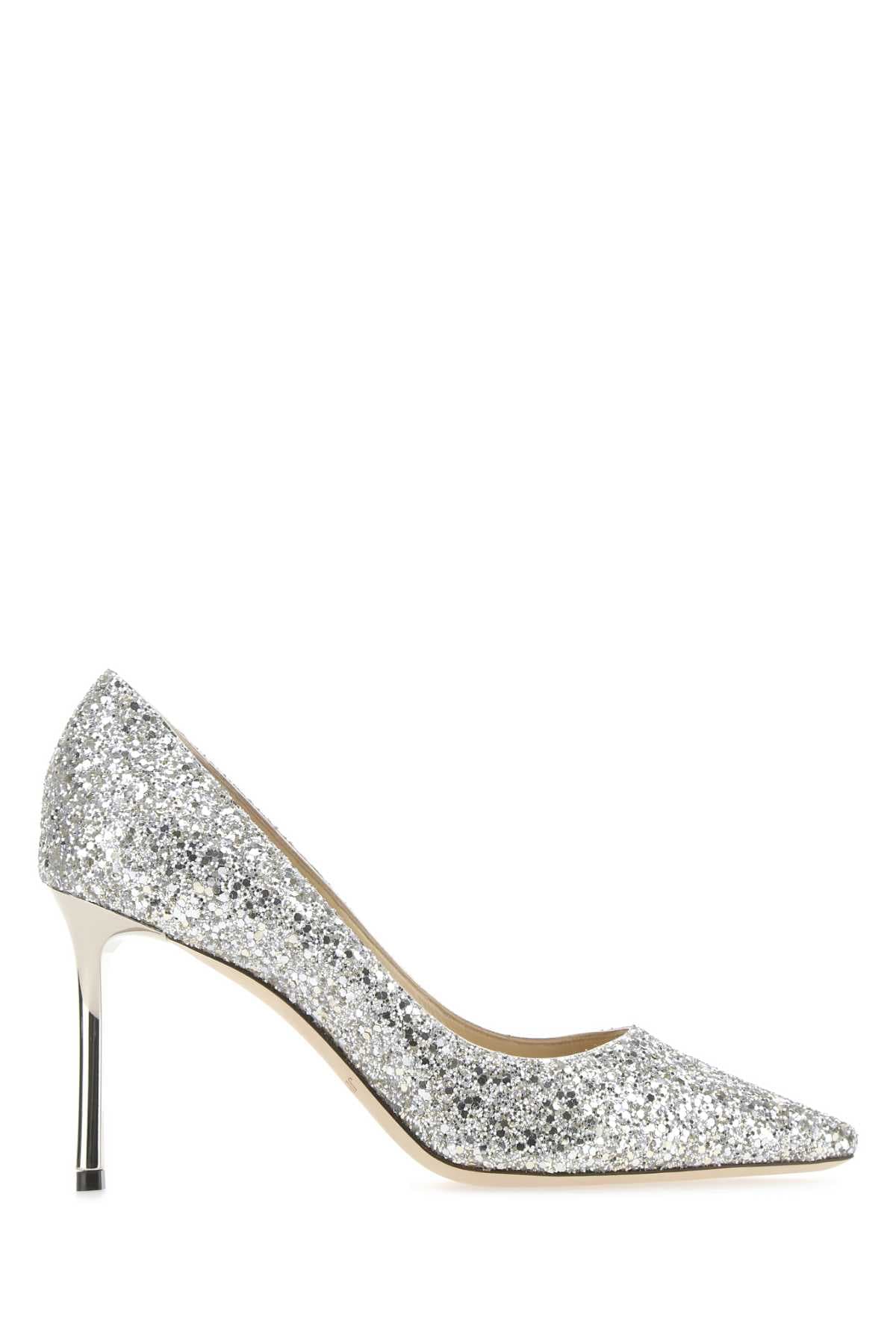 Embellished leather Roma 85 pumps