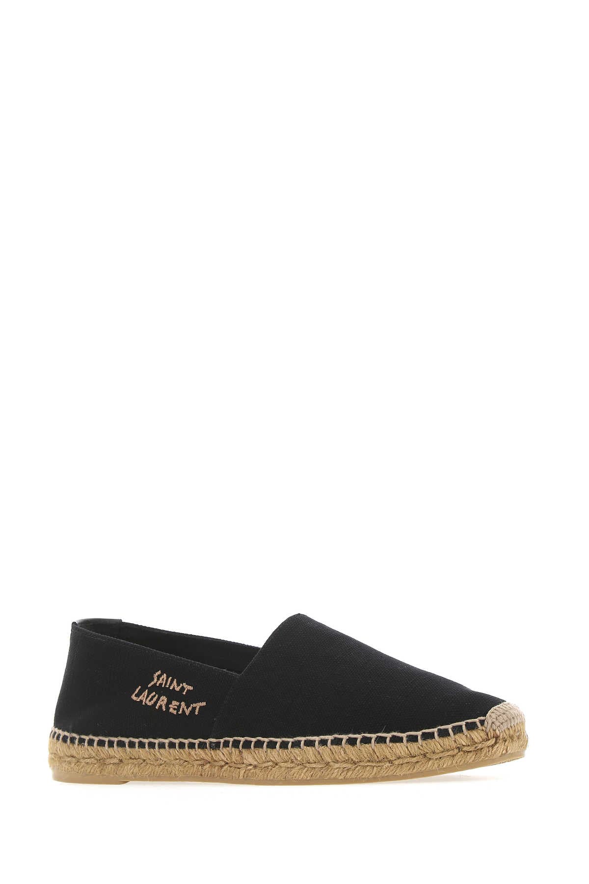 Black canvas espadrilles - мініатюра 2