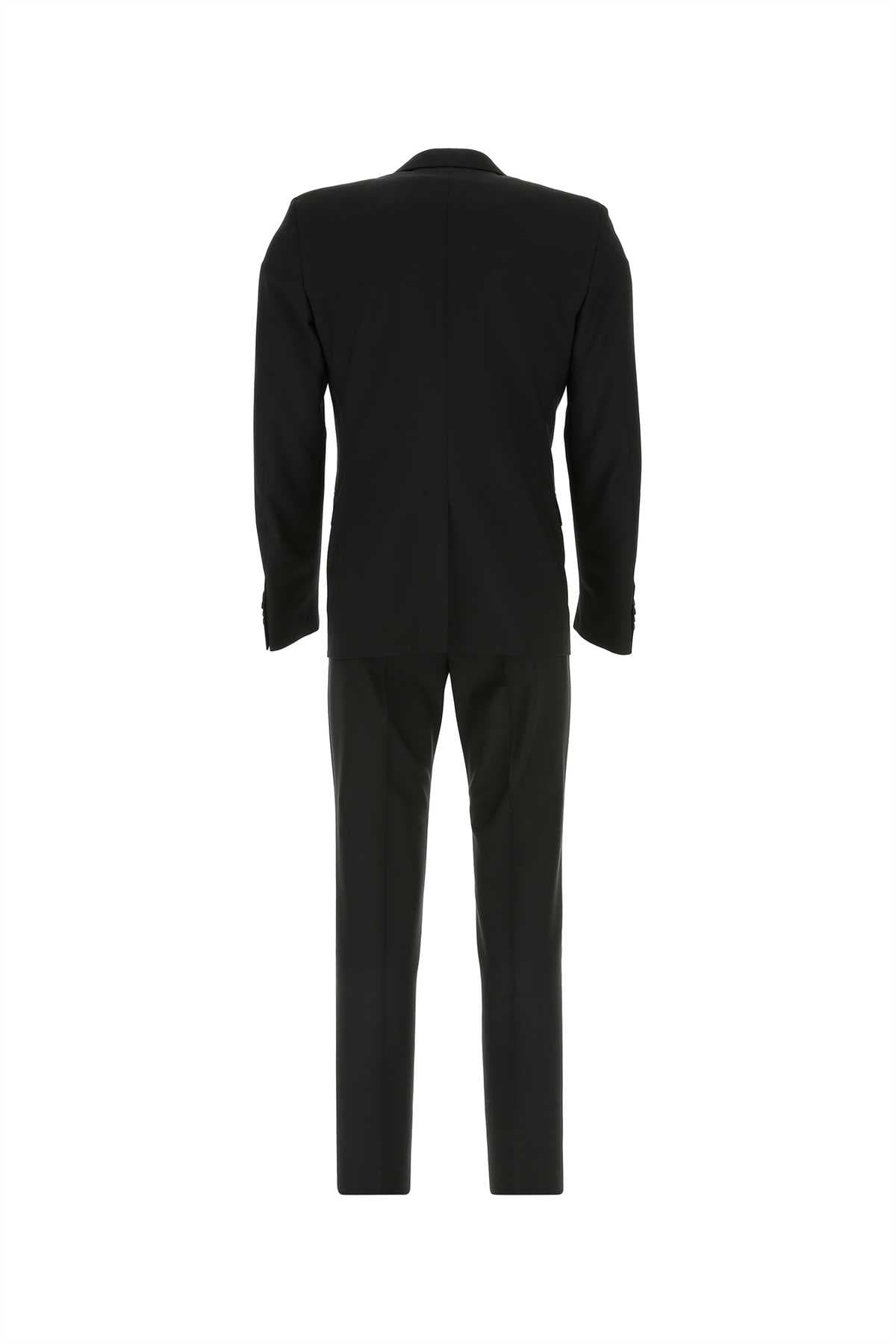 Black wool blend suit - мініатюра 2
