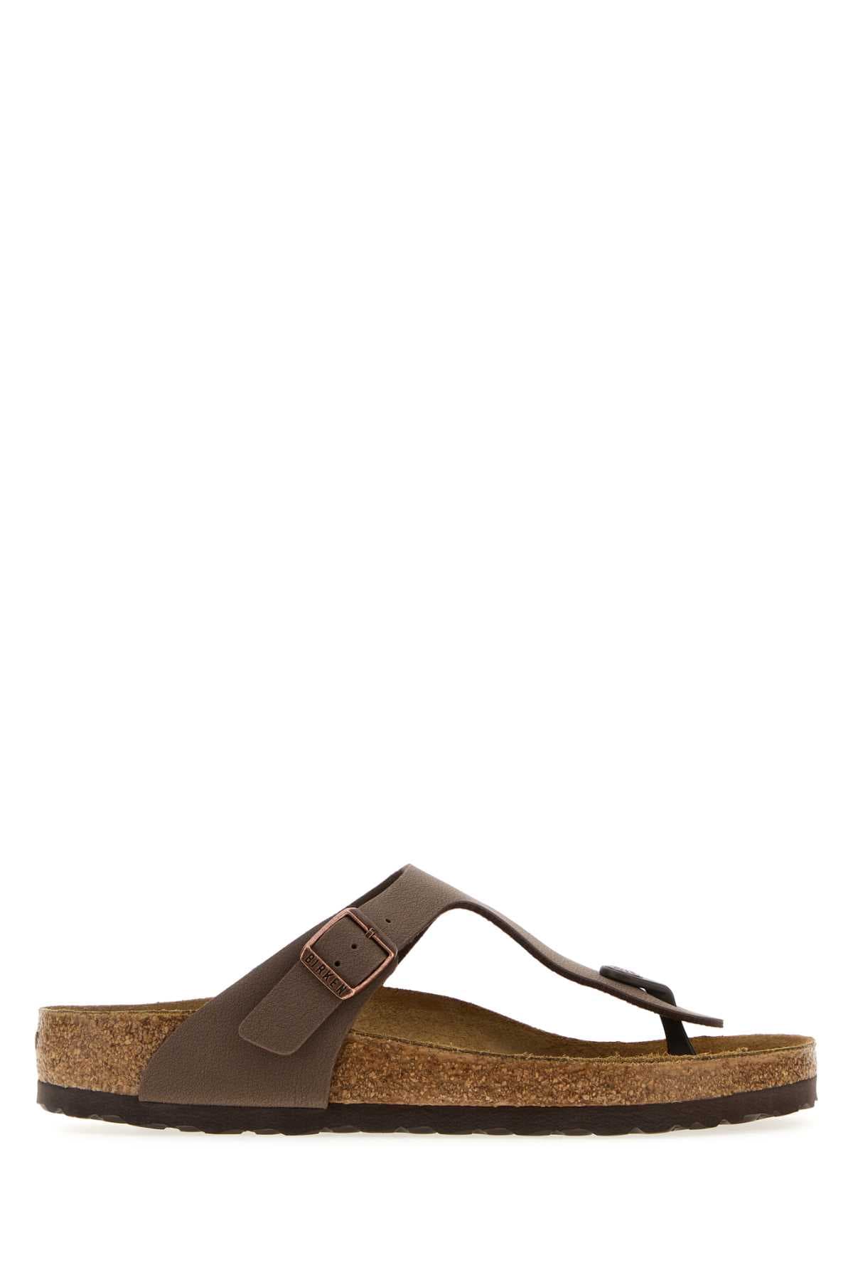 Mud leather Gizeh thong slippers