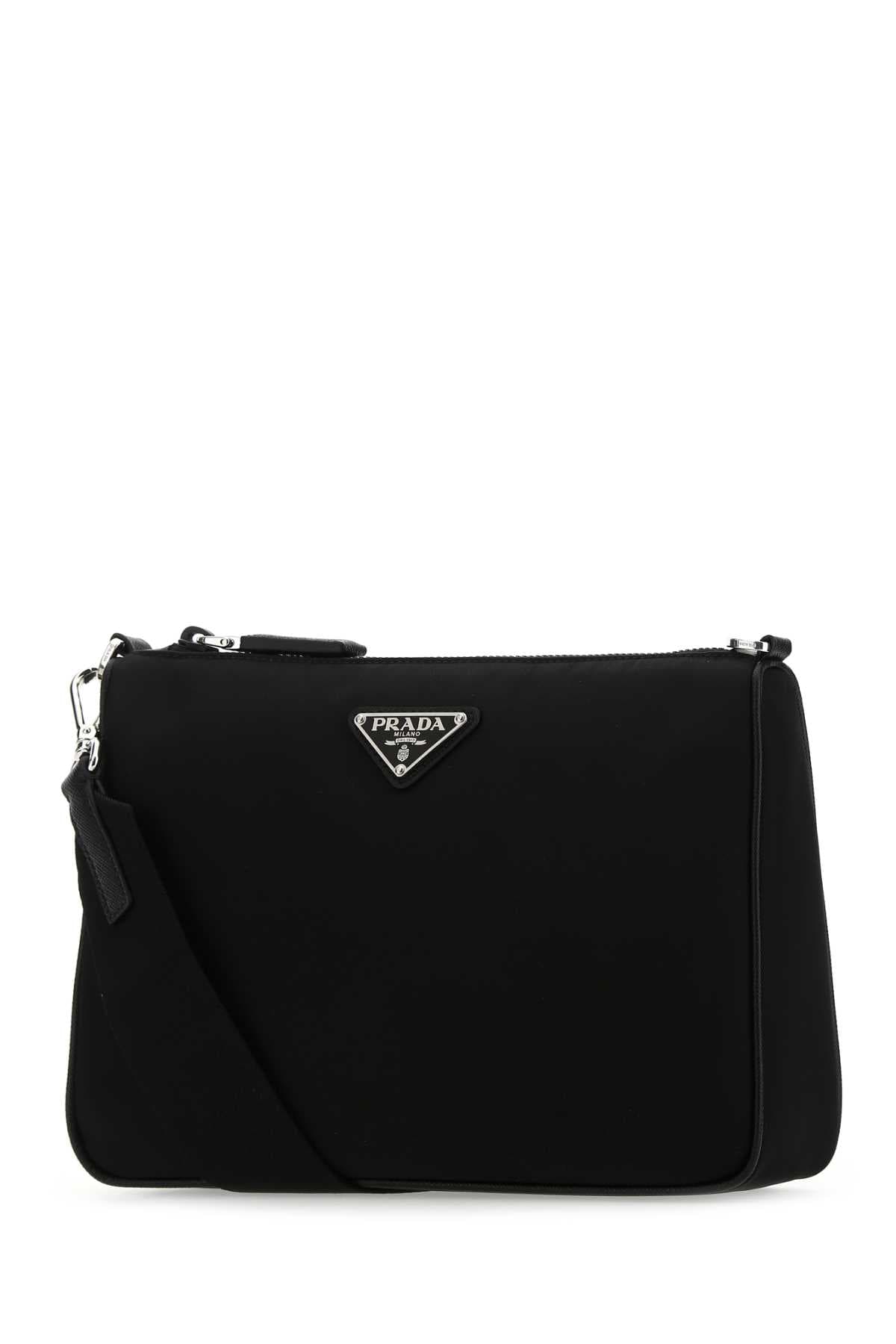 Black Re-nylon crossbody bag - мініатюра 2