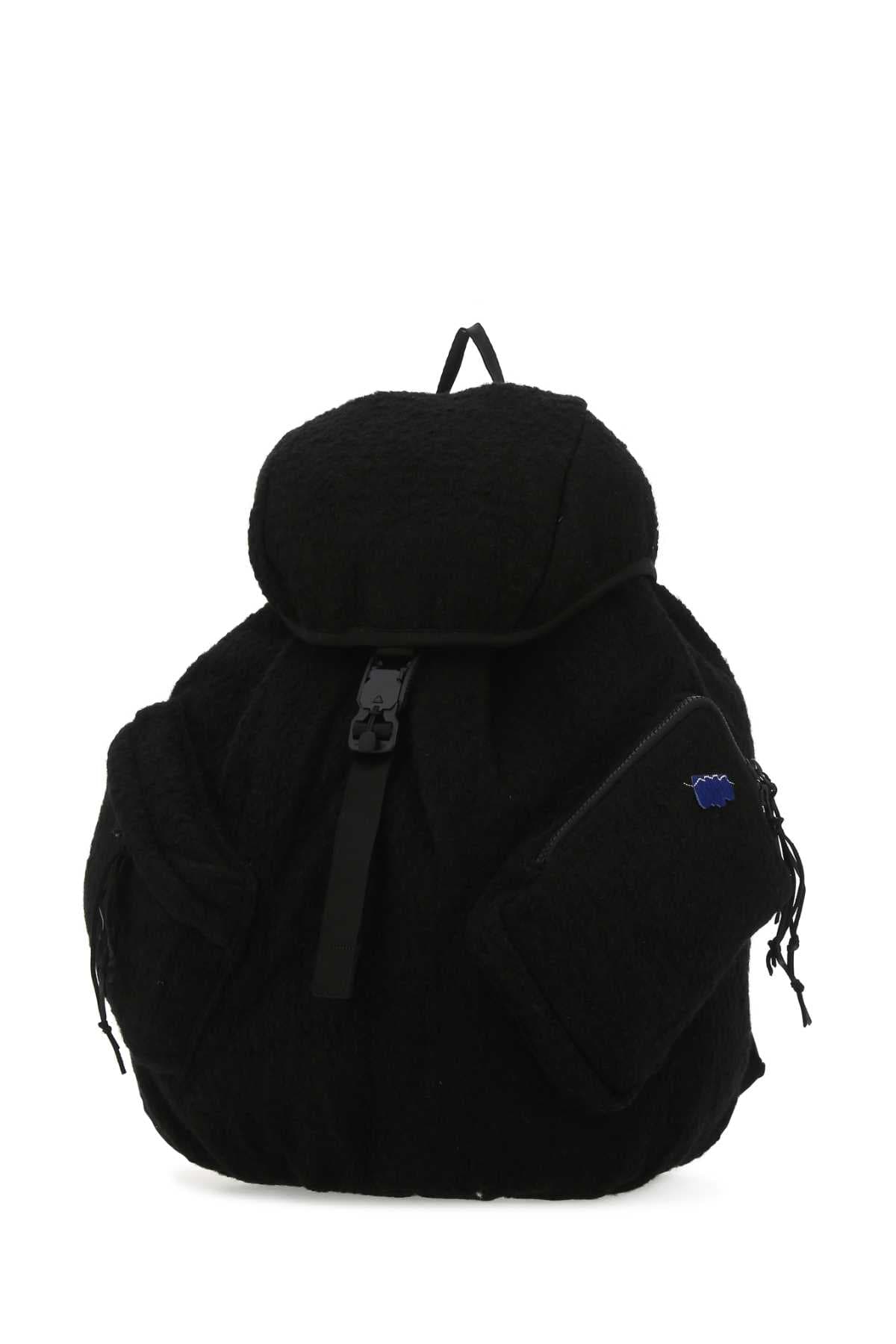 Black boucle backpack - мініатюра 2