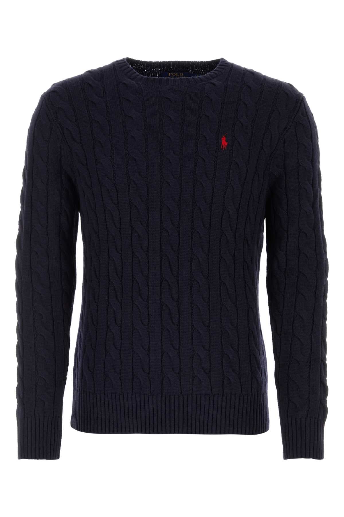 Midnight blue cotton sweater