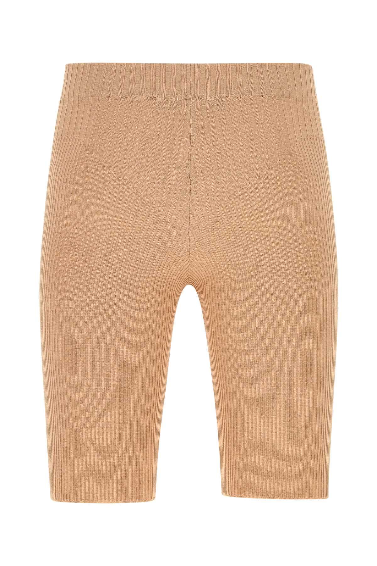 Skin pink stretch viscose blend leggings - мініатюра 2