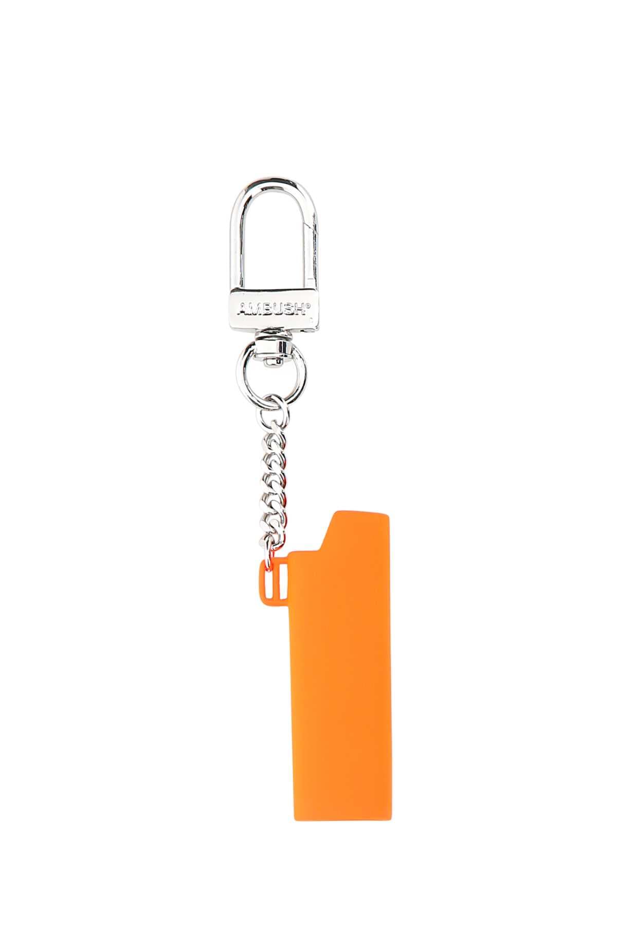 Orange metal lighter holder - мініатюра 2