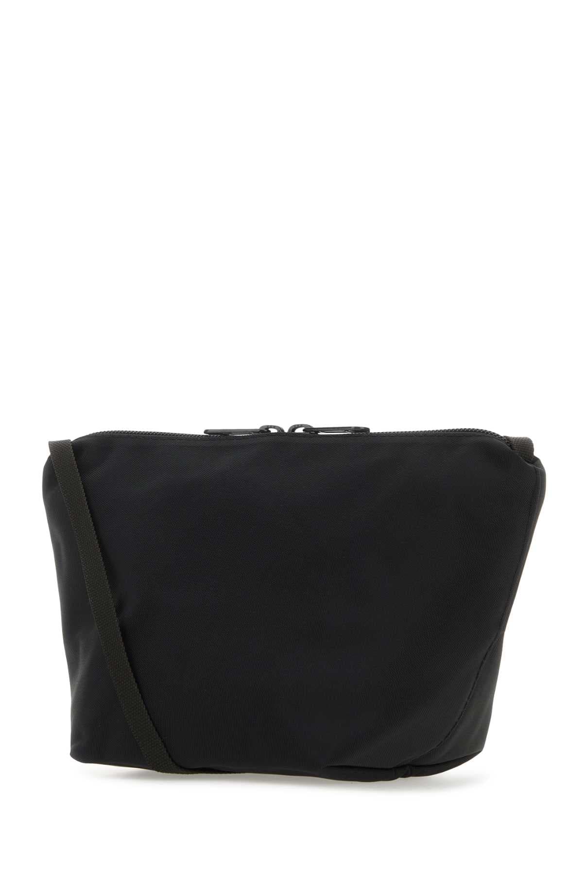 Black canvas crossbody bag - мініатюра 2