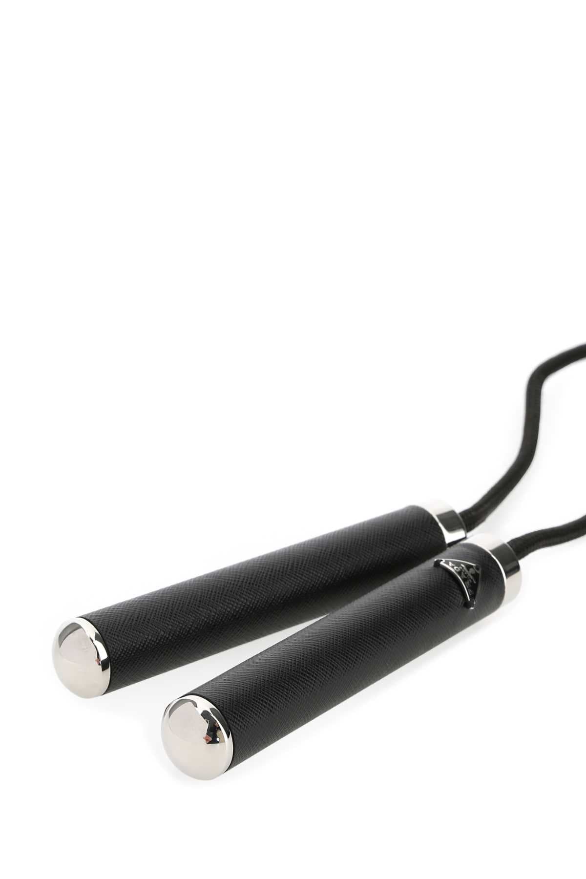 Black fabric skipping rope - мініатюра 2