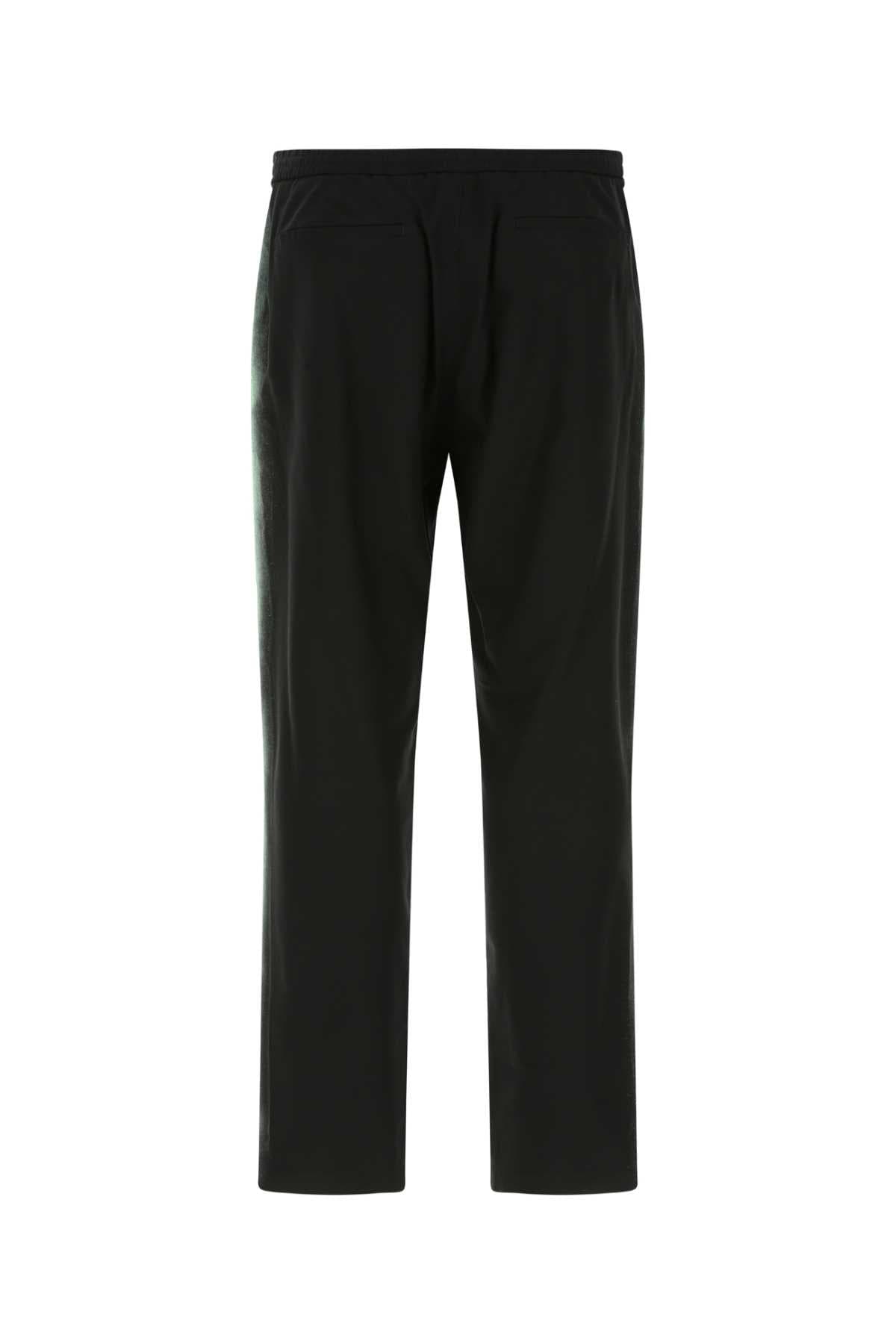 Black acetate blend pant - мініатюра 2