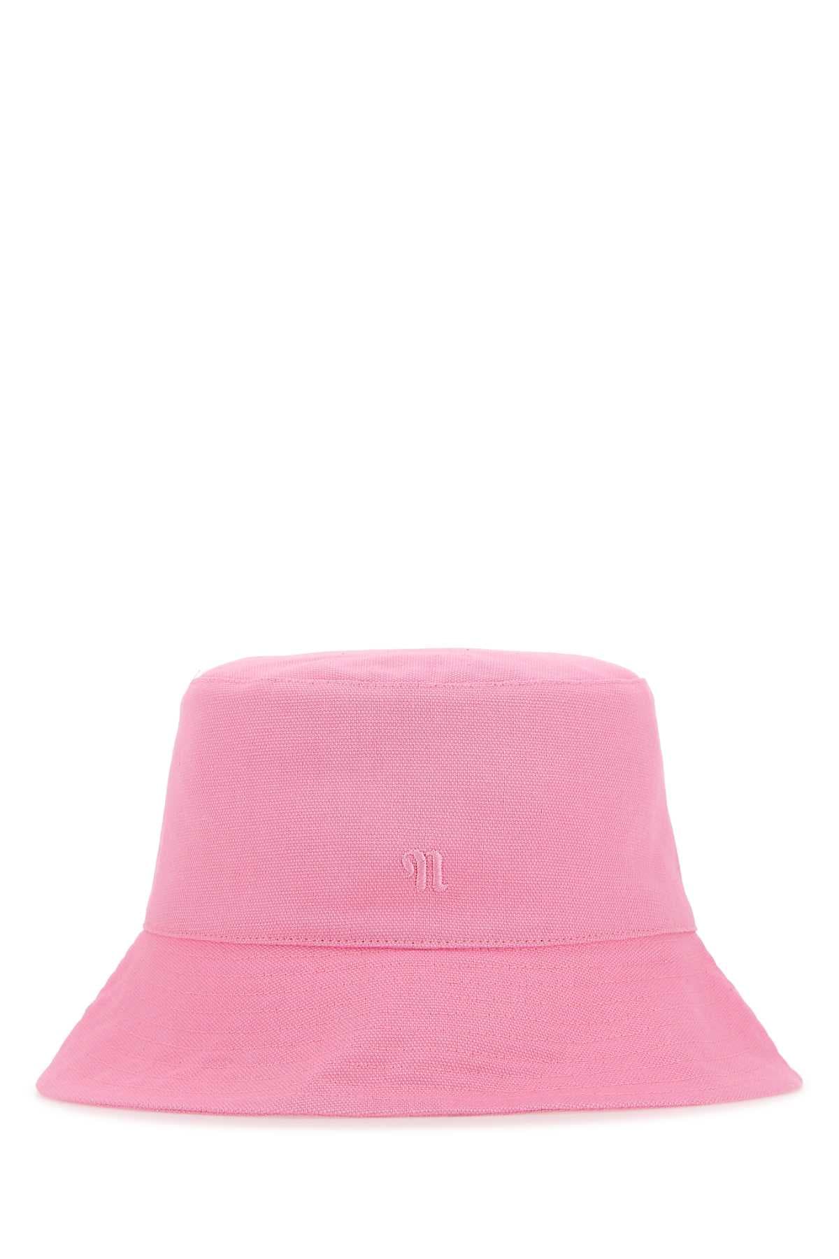 Pink cotton hat