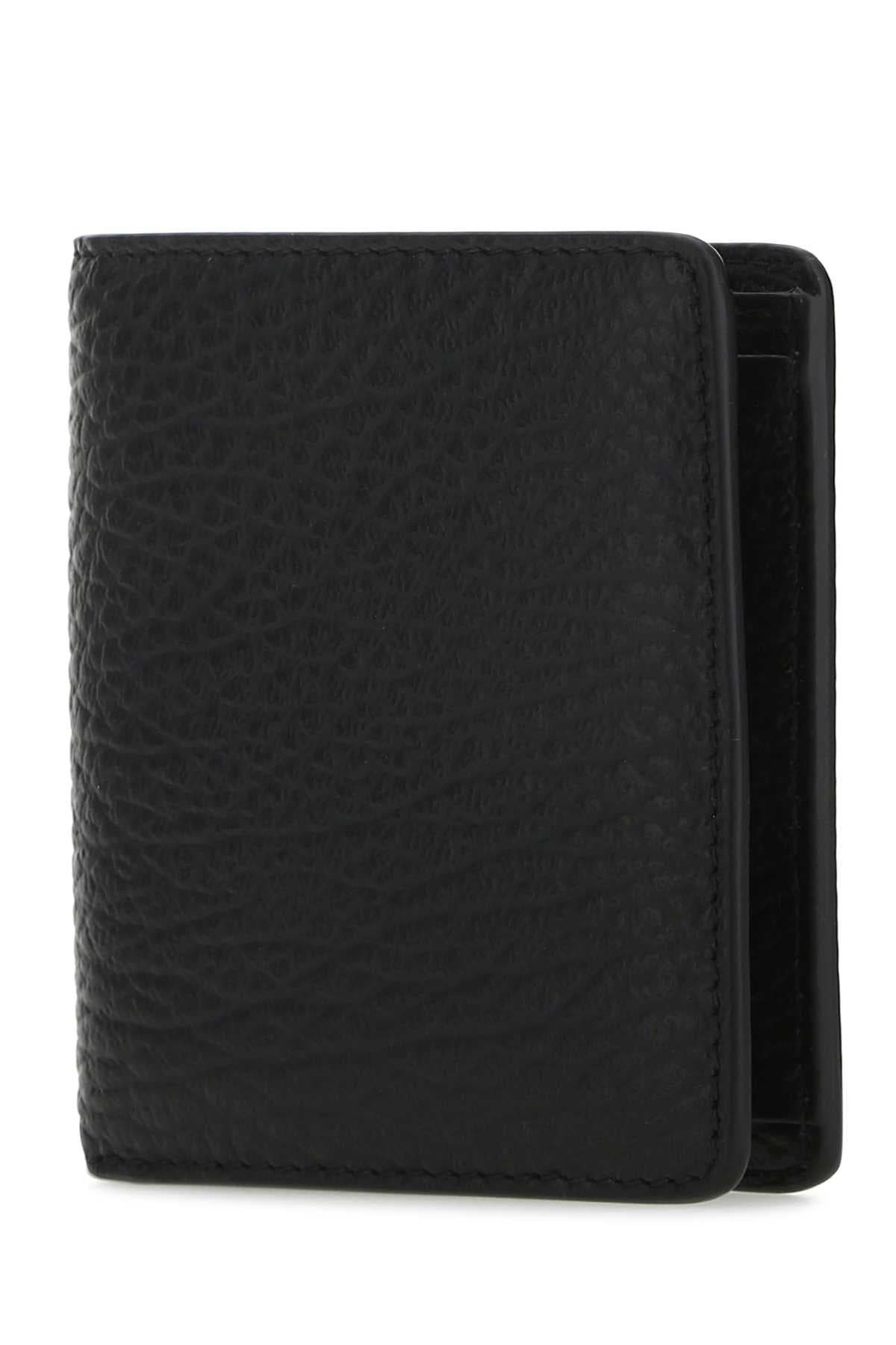 Black leather wallet - мініатюра 2