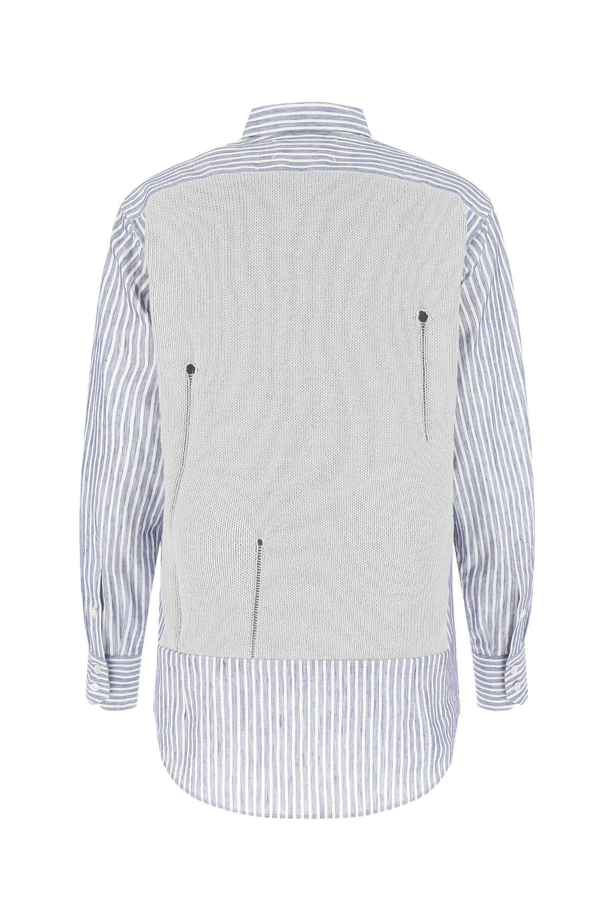 Embroidered cotton bend shirt - мініатюра 2