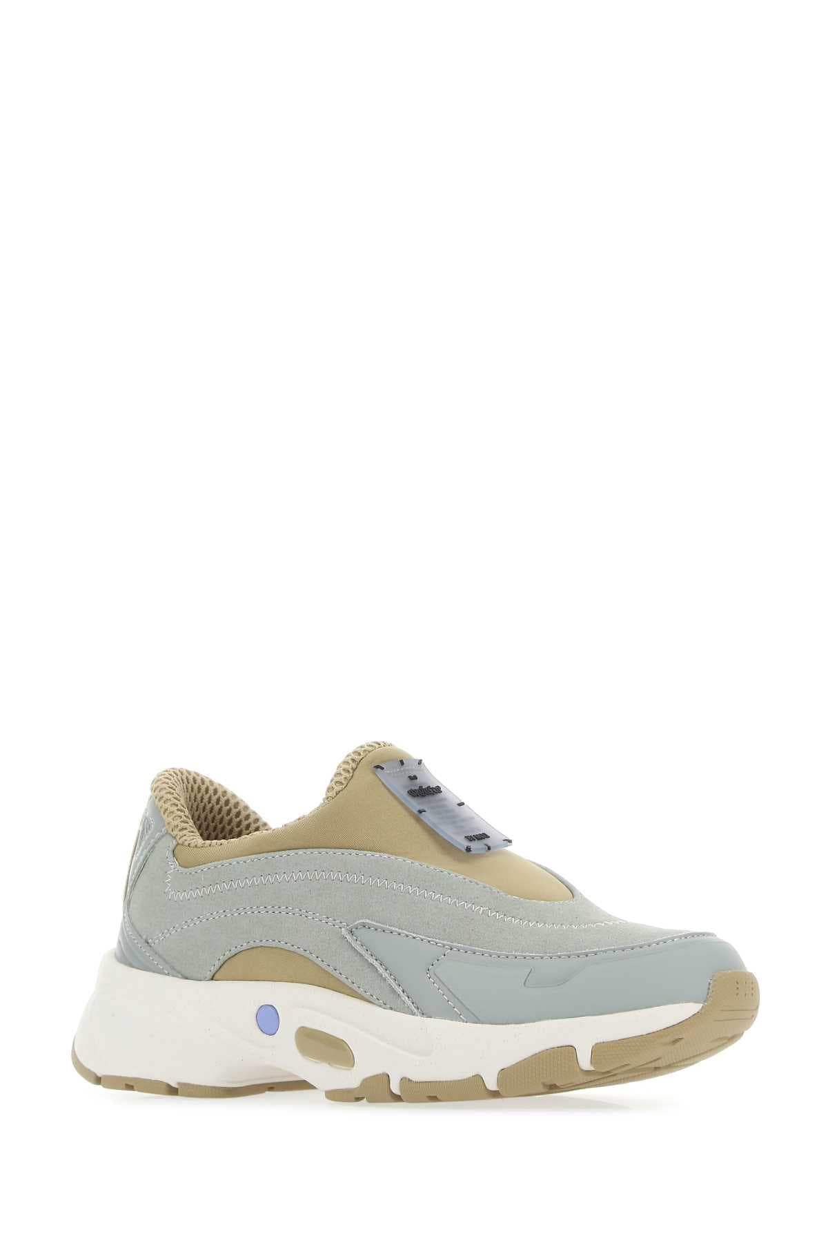 Multicolor fabric and suede Aratana 2.0 slip ons - мініатюра 2