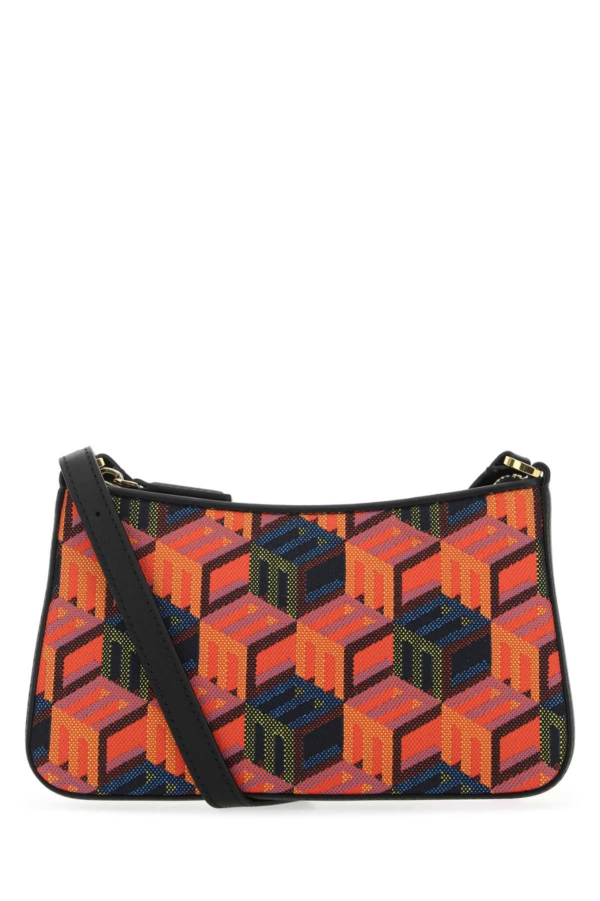 Embroidered fabric Rockstar crossbody bag