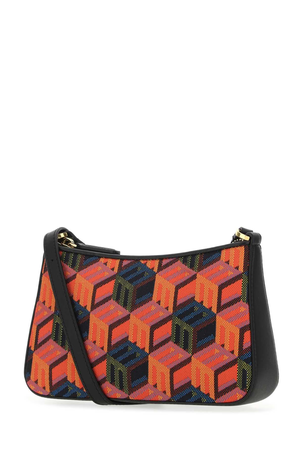 Embroidered fabric Rockstar crossbody bag - мініатюра 2