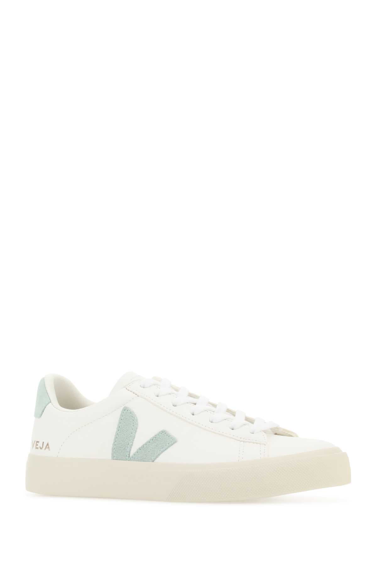 White chromefree leather Campo sneakers - мініатюра 2