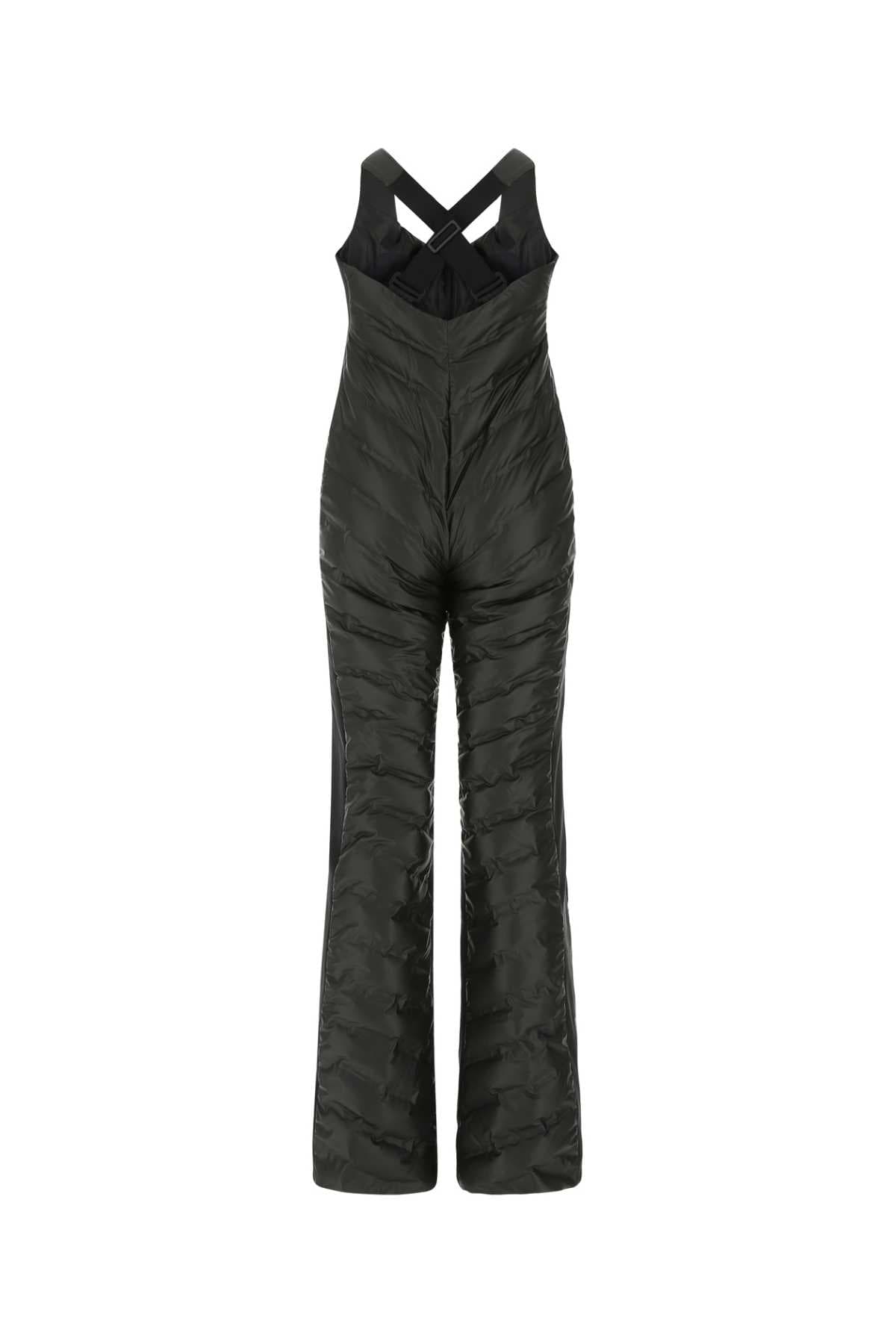 Black nylon ski jumpsuit - мініатюра 2
