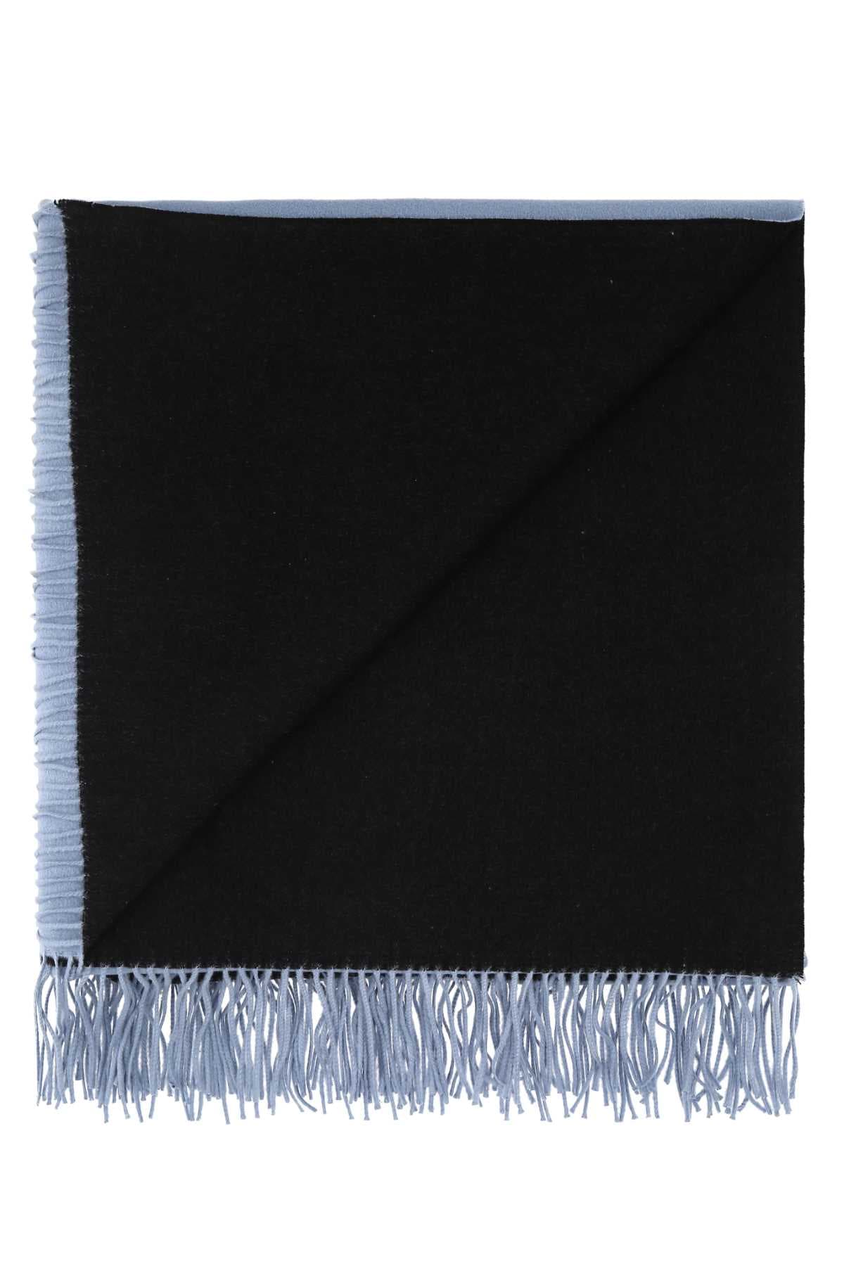 Powder blue cashmere blanket - мініатюра 2
