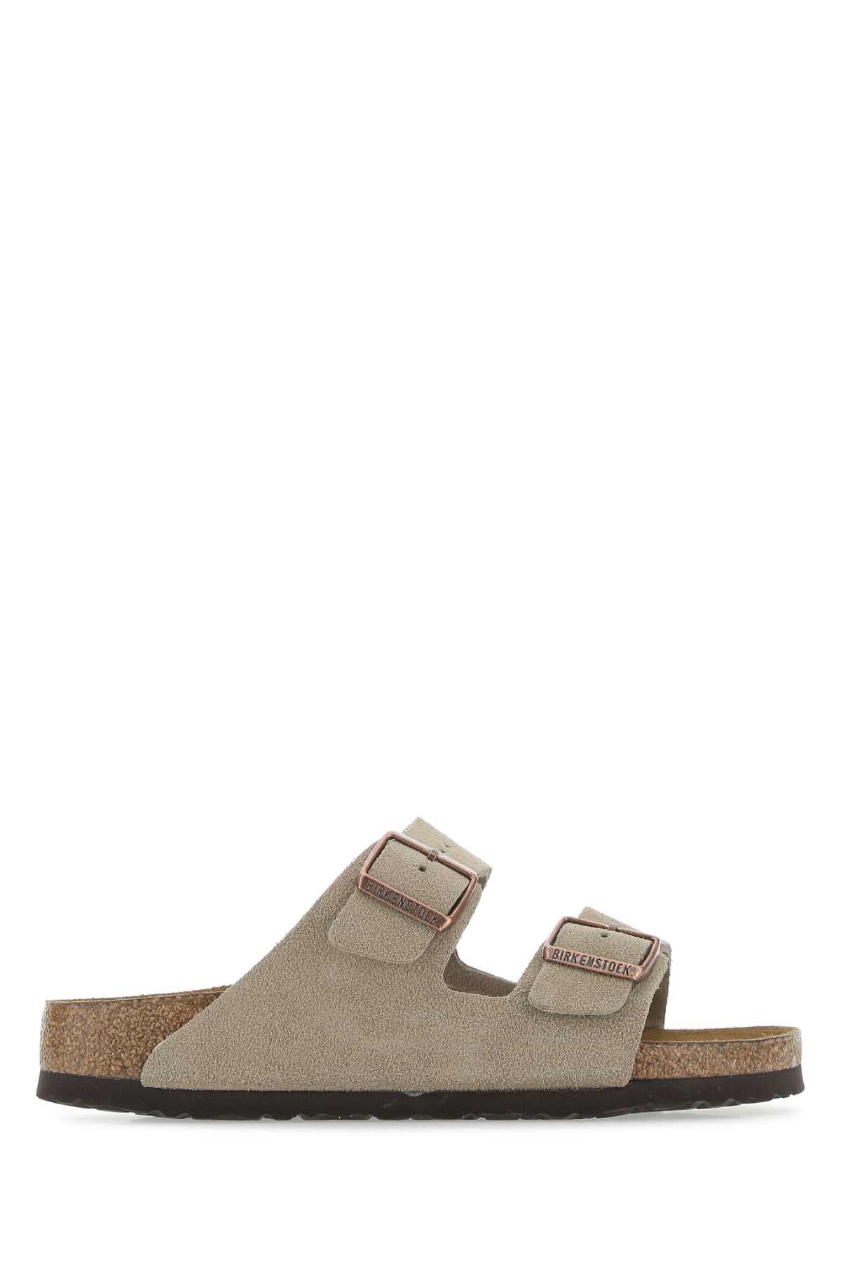 Sand leather Arizona slippers