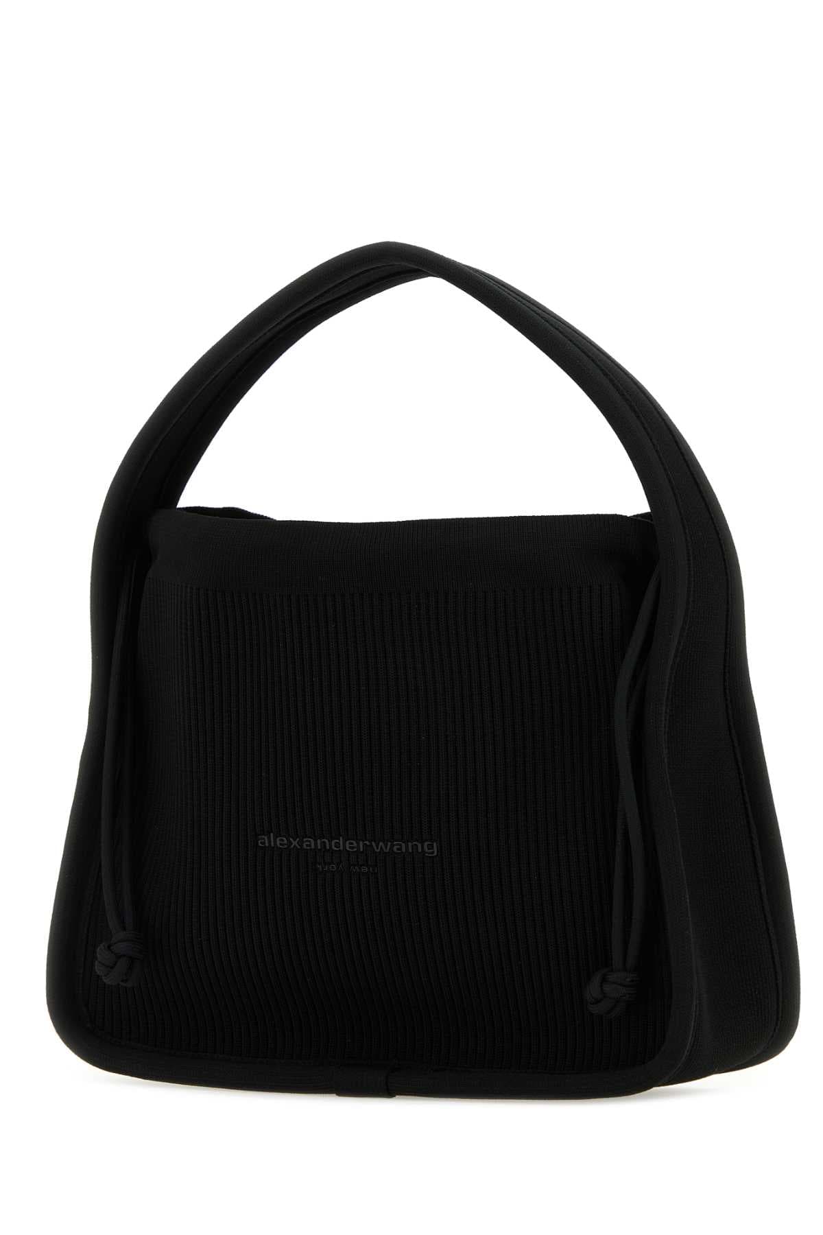 Black fabric small Ryan handbag - мініатюра 2