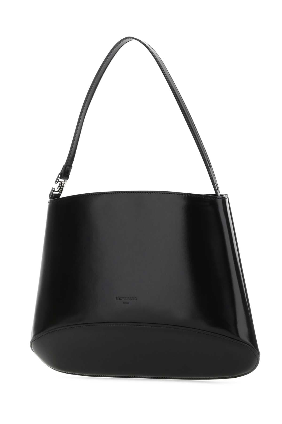 Black leather handbag - мініатюра 2