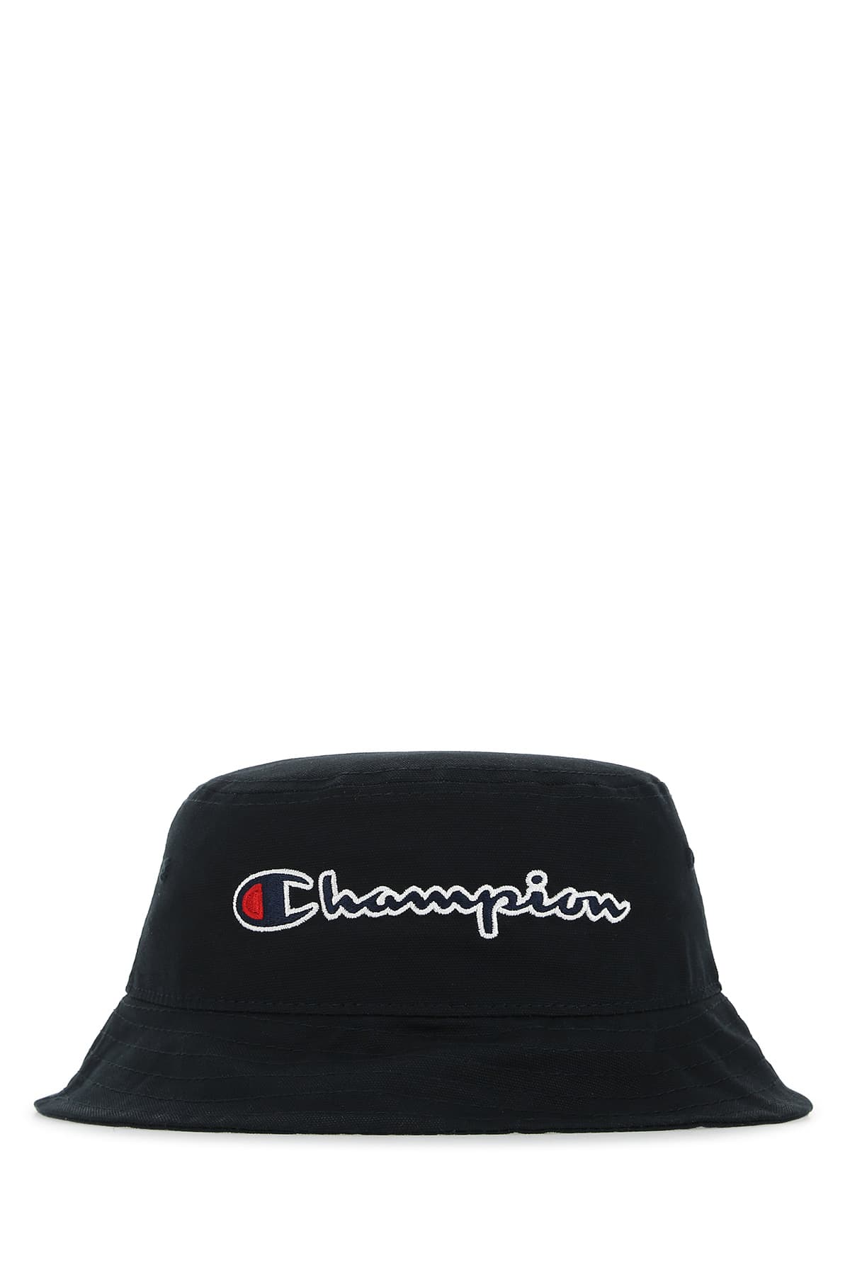 Black cotton bucket hat