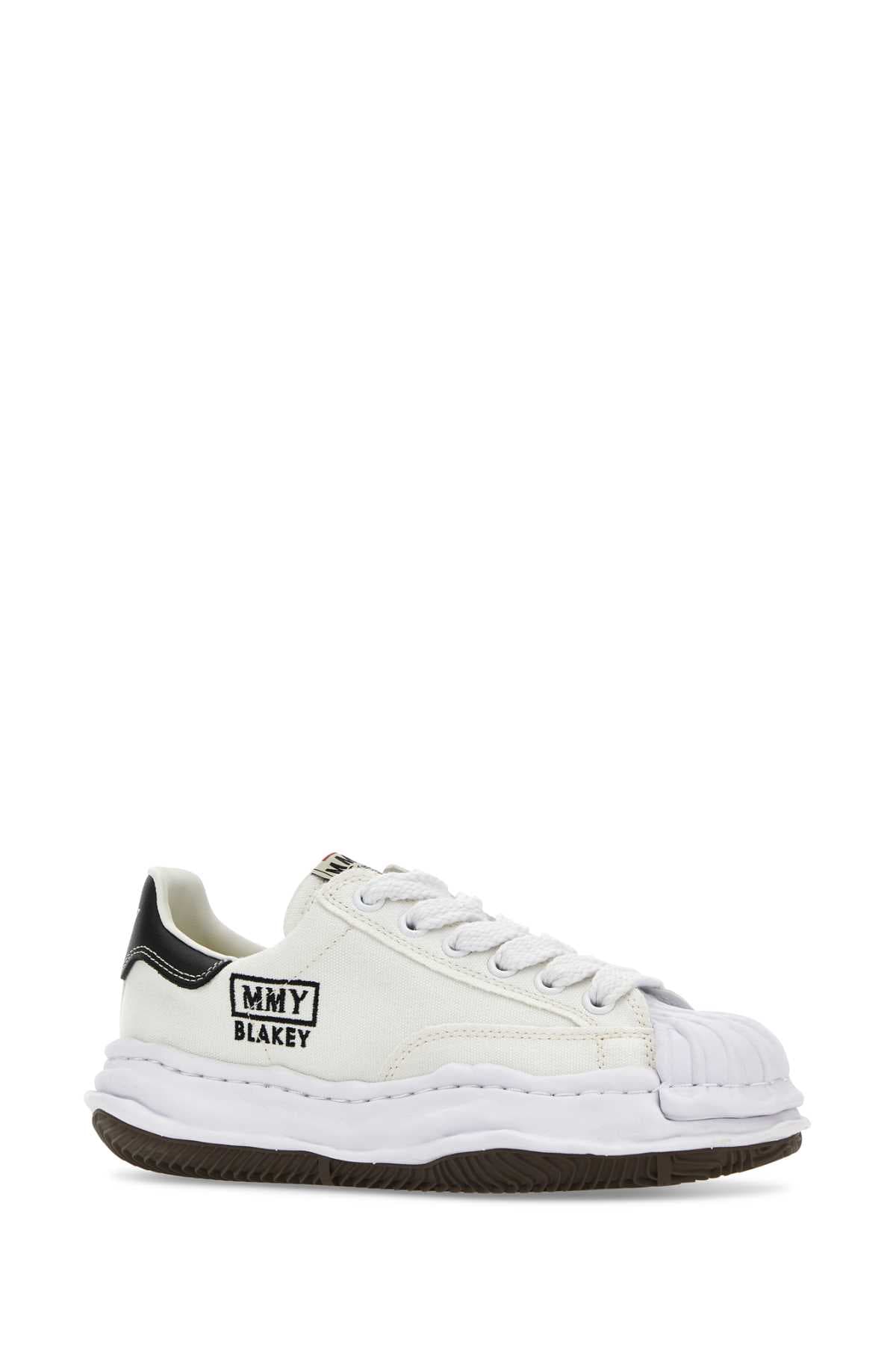 Ivory canvas sneakers - мініатюра 2