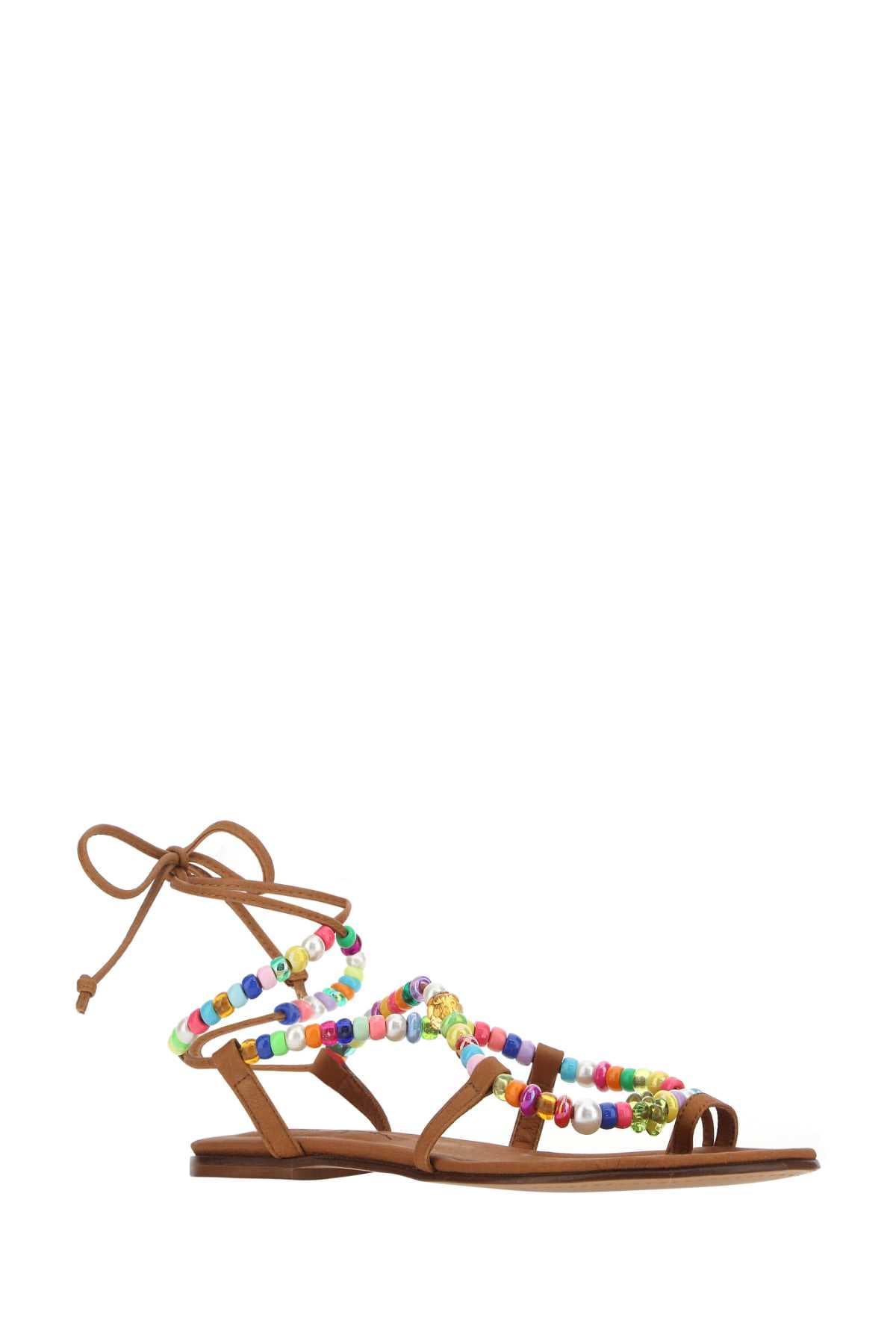 Embellished synthetic leather Alegria sandals - мініатюра 2