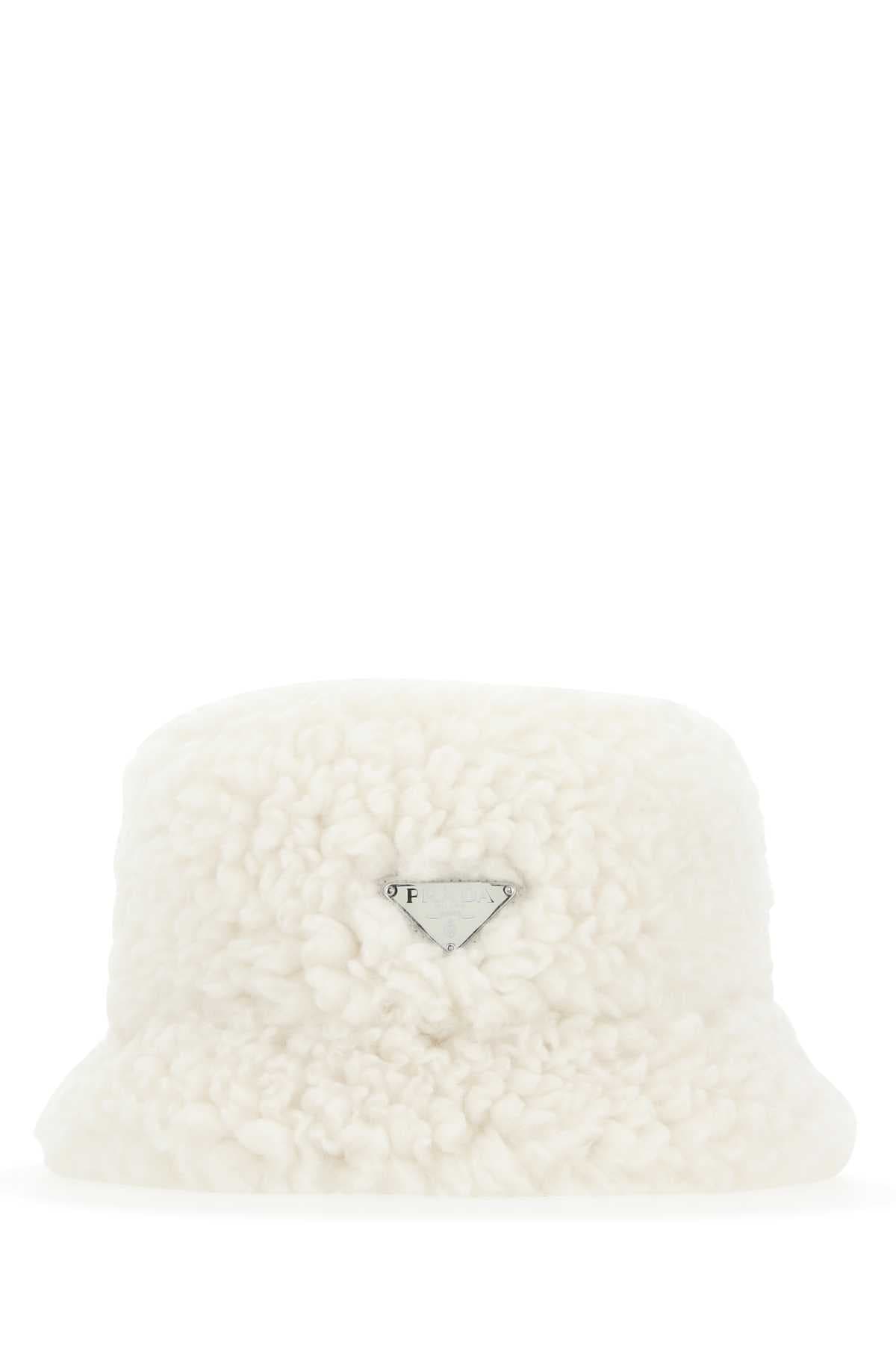 Ivory eco shearling hat - мініатюра 2