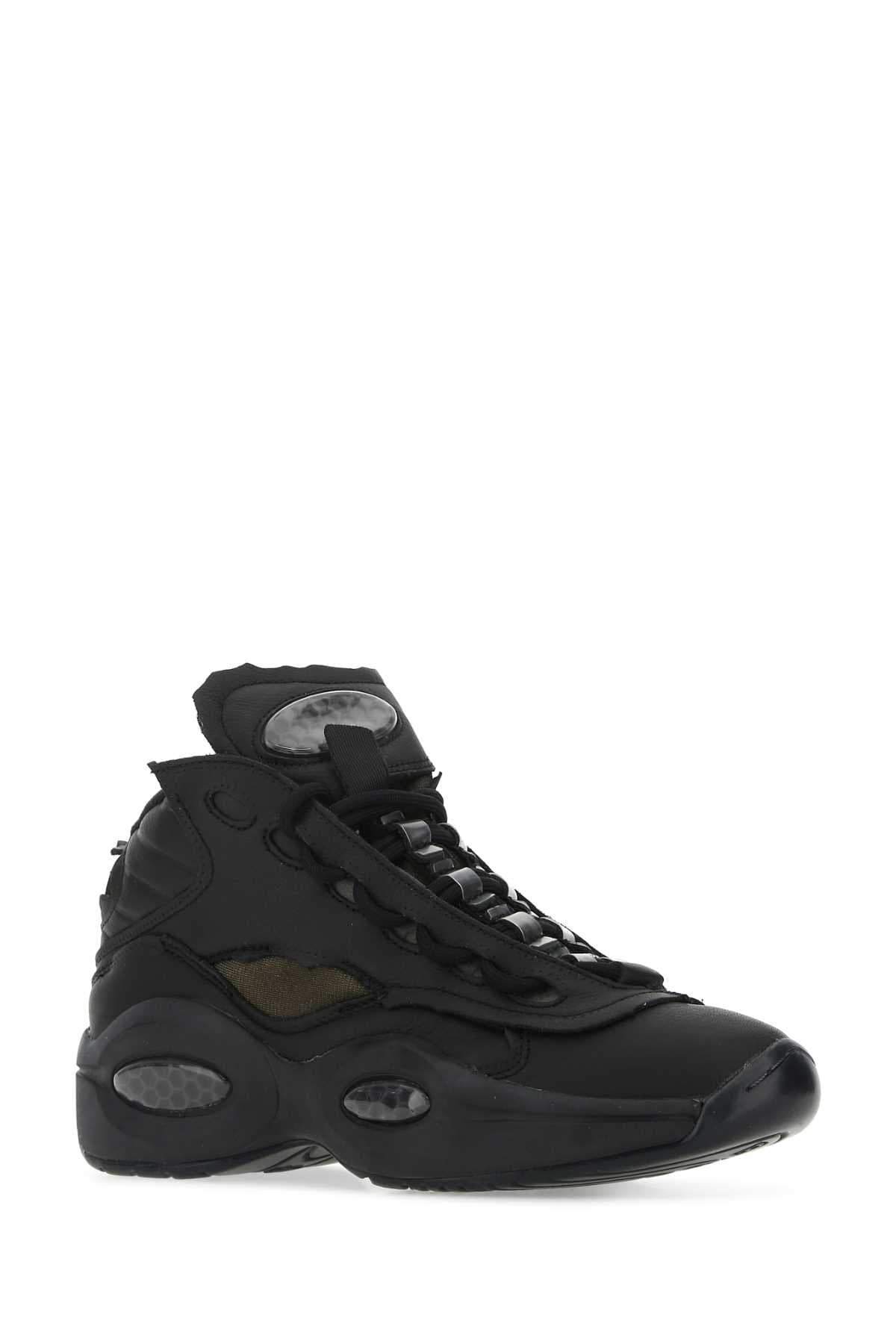 Black leather Project 0 TQ Memory Of sneakers - мініатюра 2