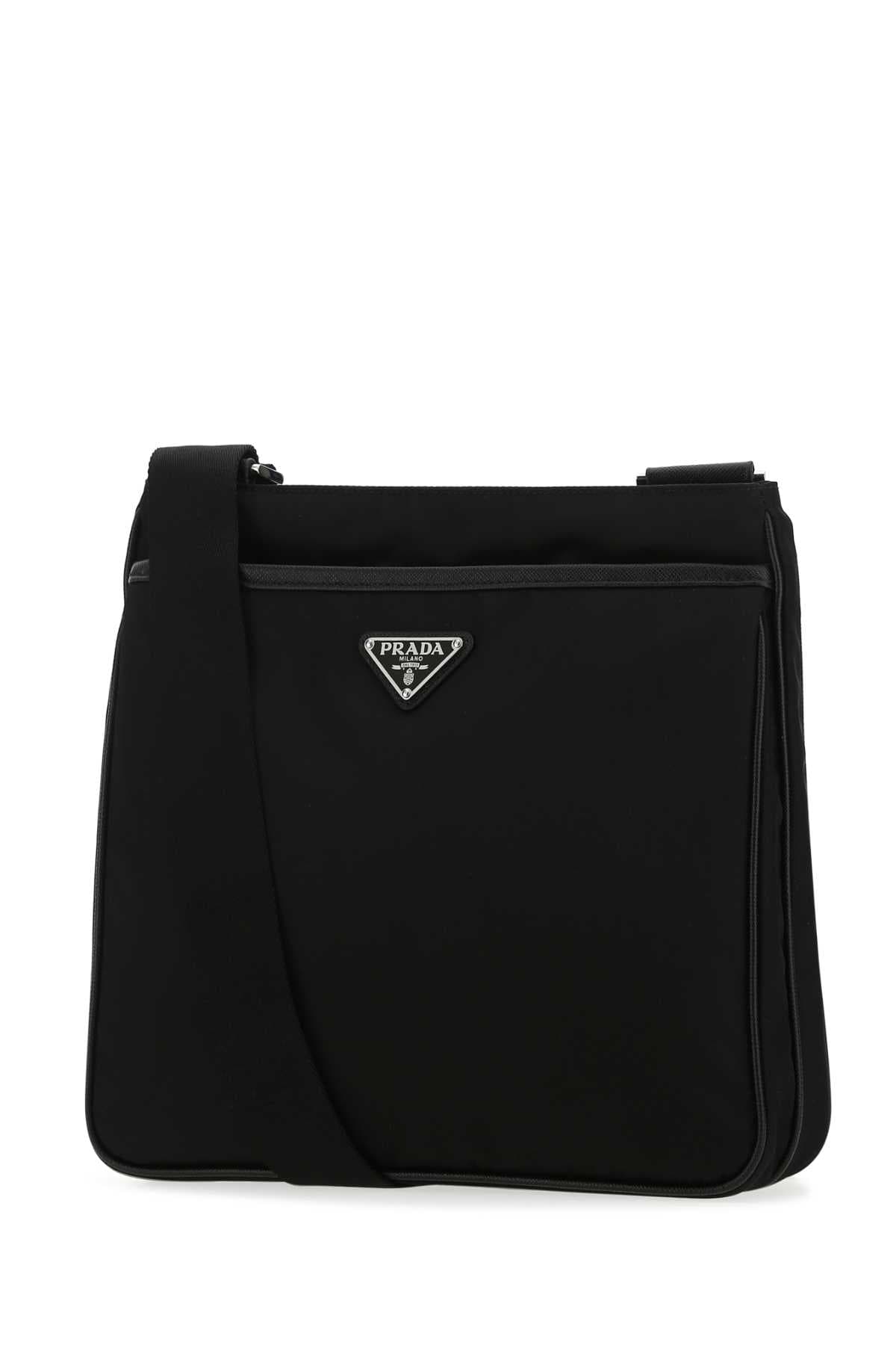 Black Re-Nylon crossbody bag - мініатюра 2