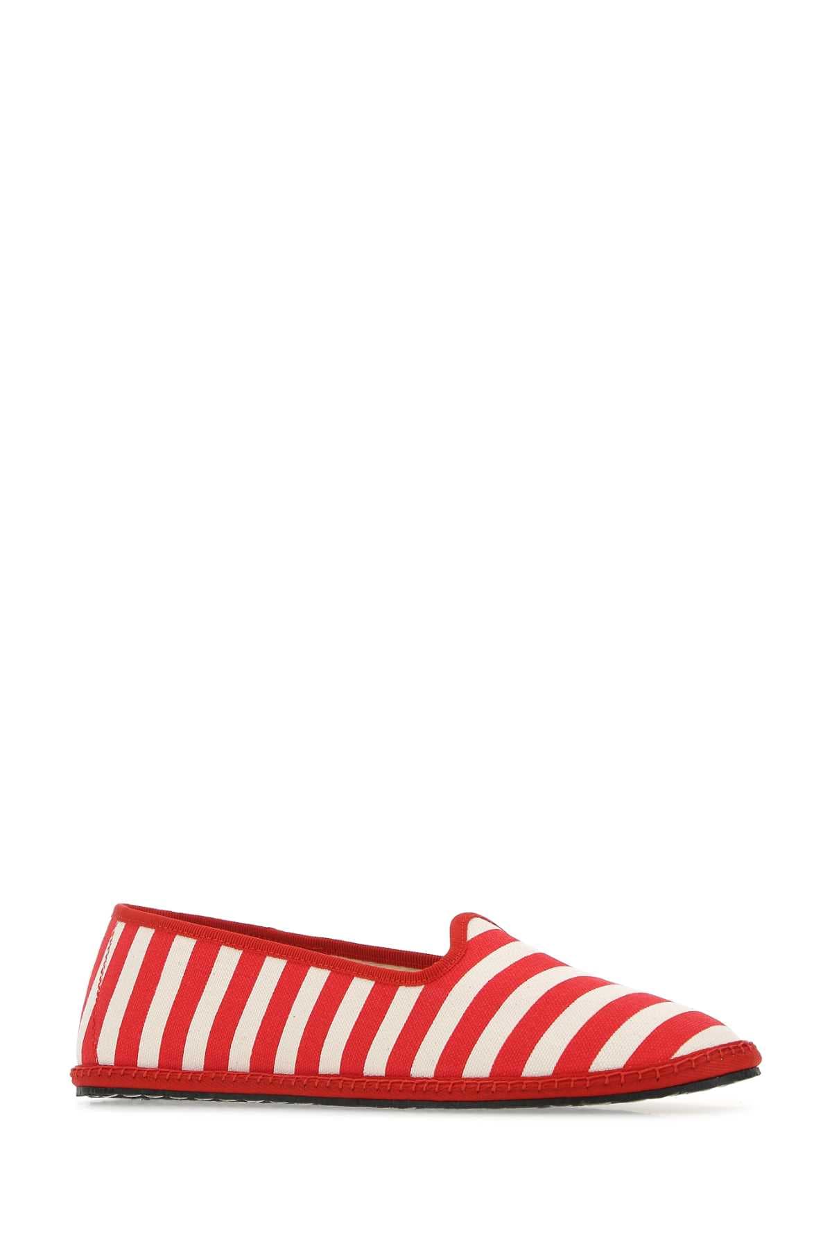 Printed canvas ballerinas - мініатюра 2