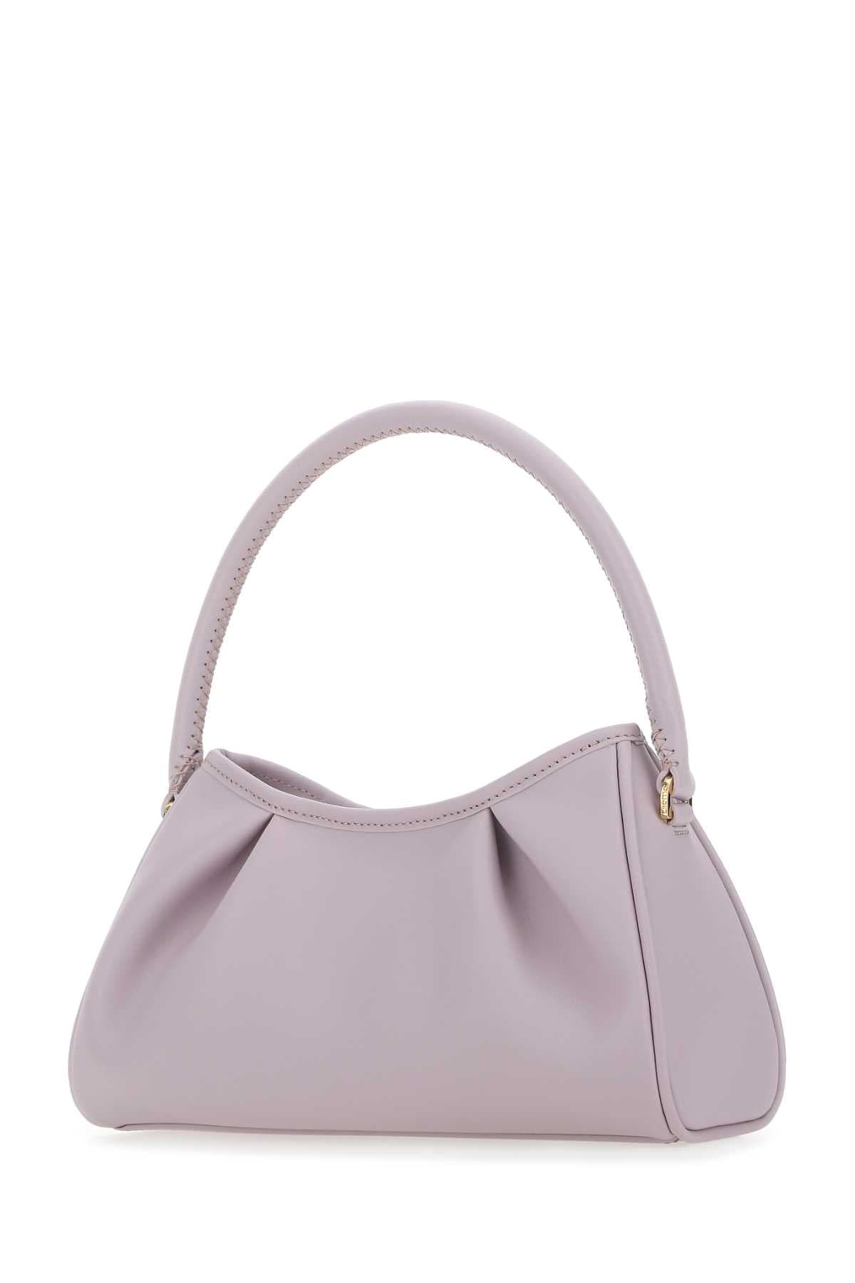 lilac leather Dimple Moon shoulder bag - мініатюра 2