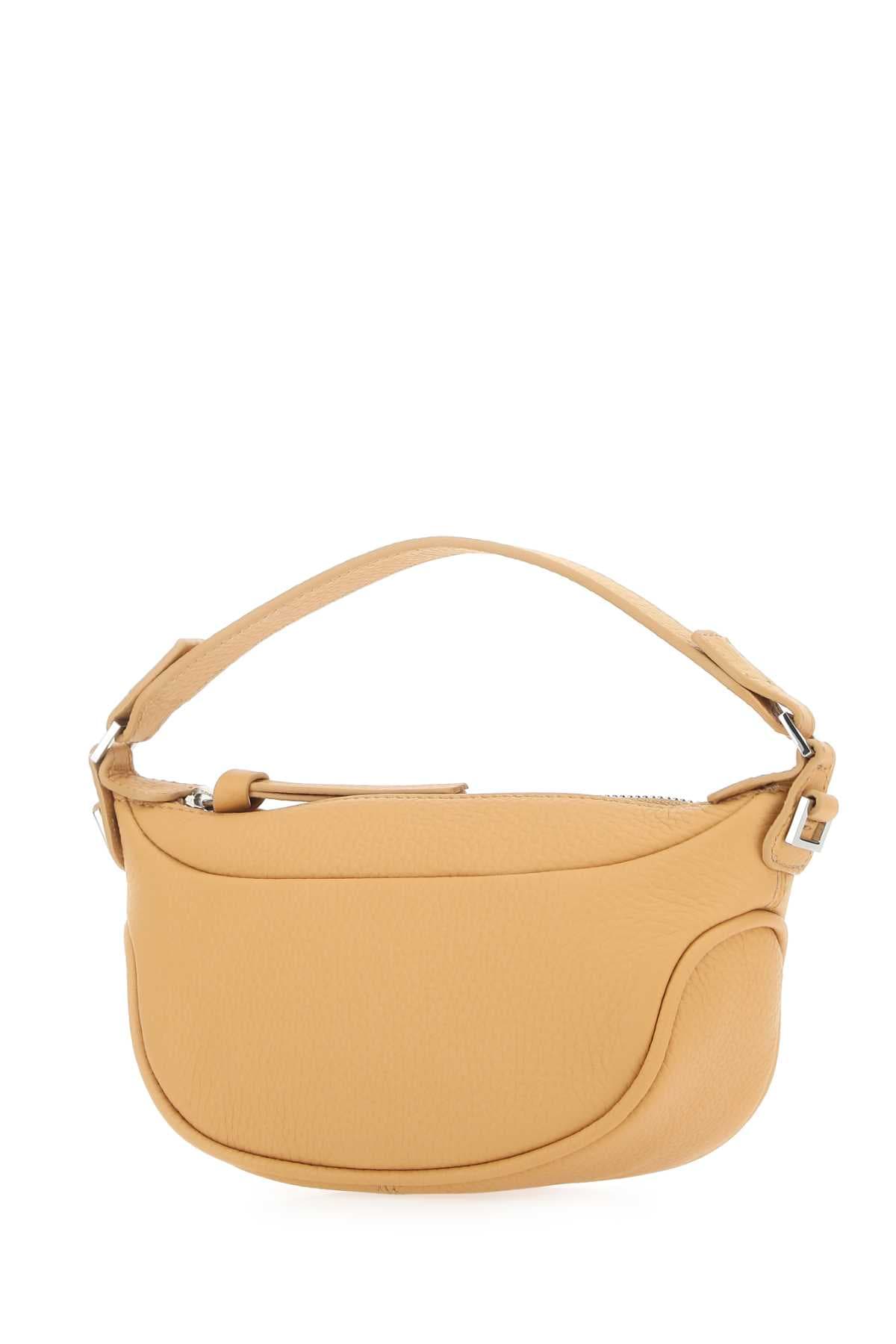 Sand leather mini Ami handbag - мініатюра 2