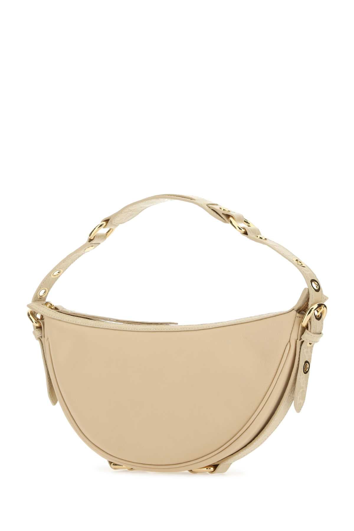 Cream leather Gib shoulder bag - мініатюра 2