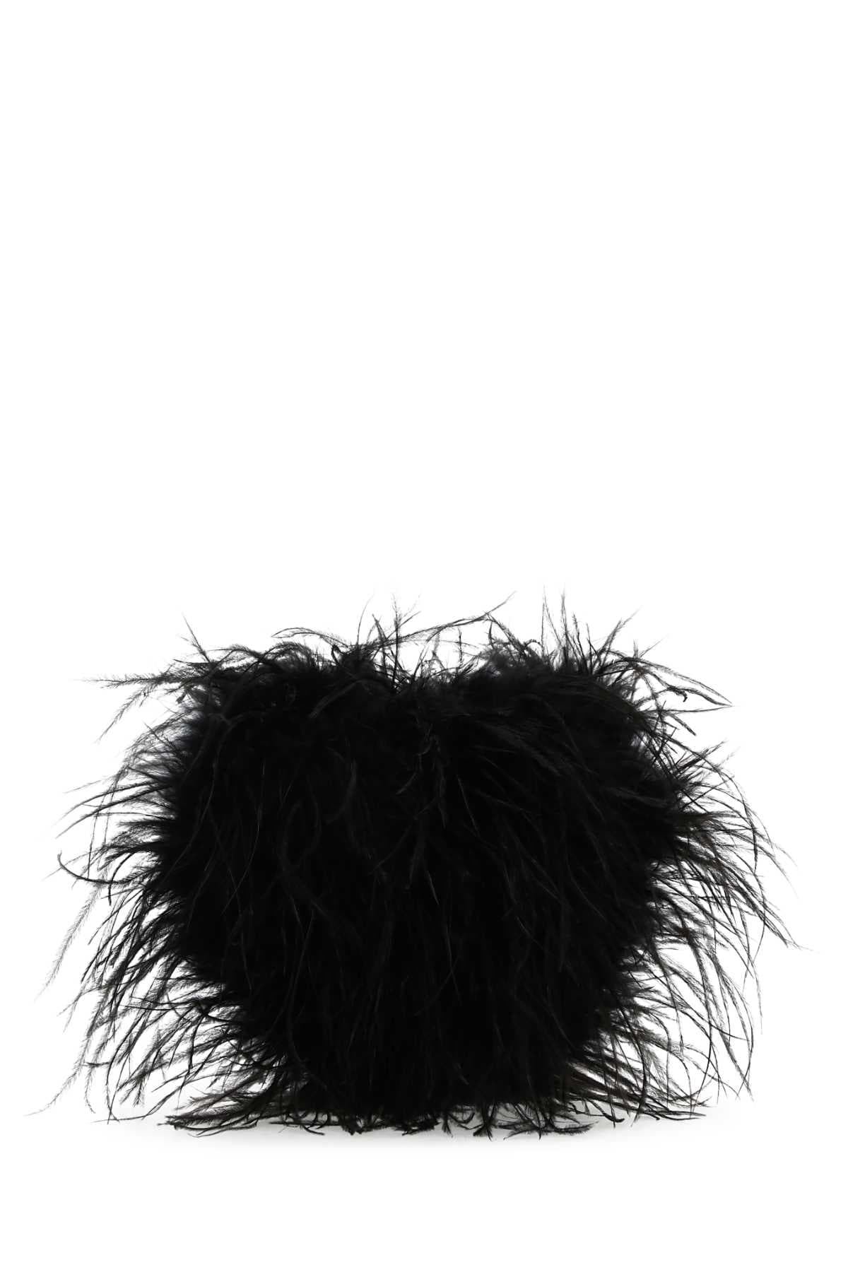 Black feathers clutch