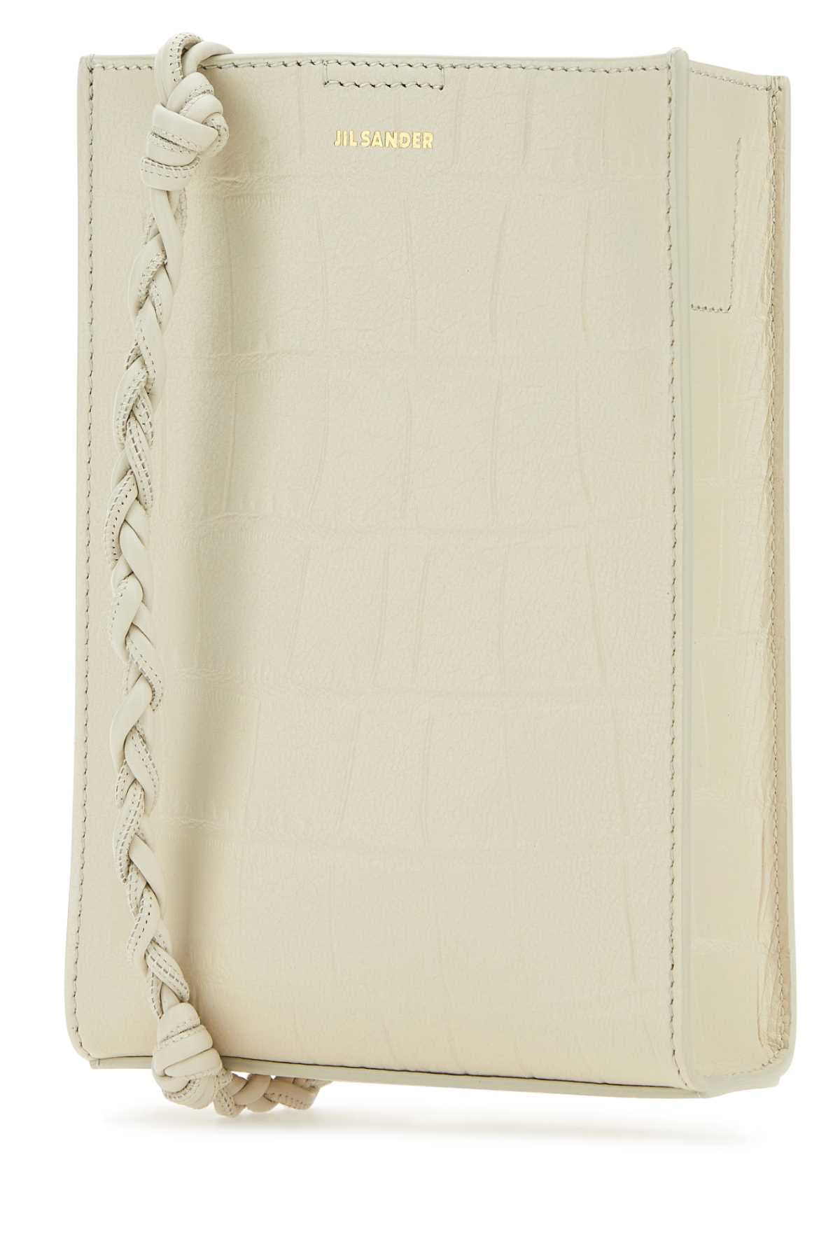 Ivory leather shoulder bag - мініатюра 2